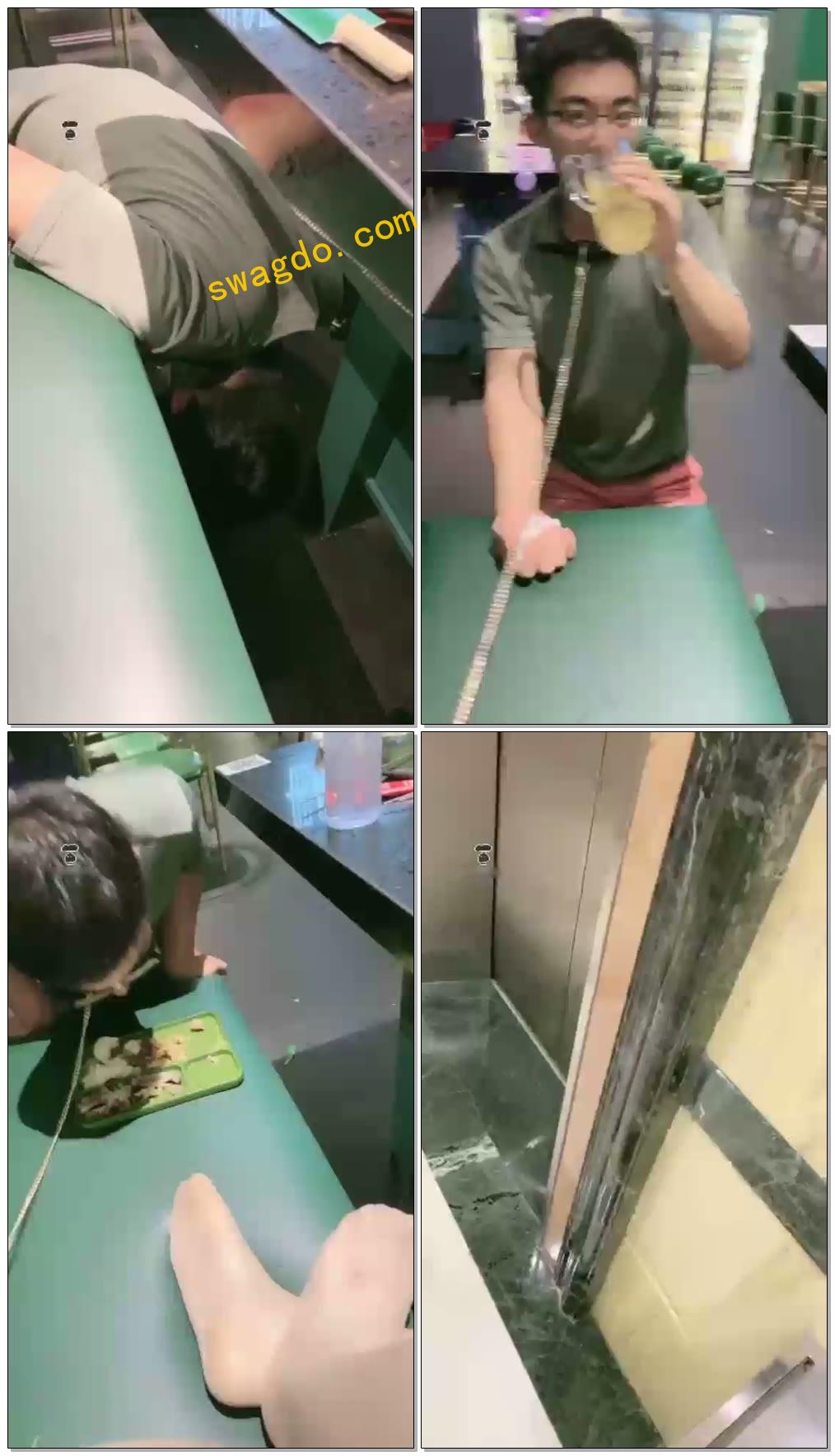 【诺曦S】健身房小哥彻底被驯化成狗【65分钟】【标清】