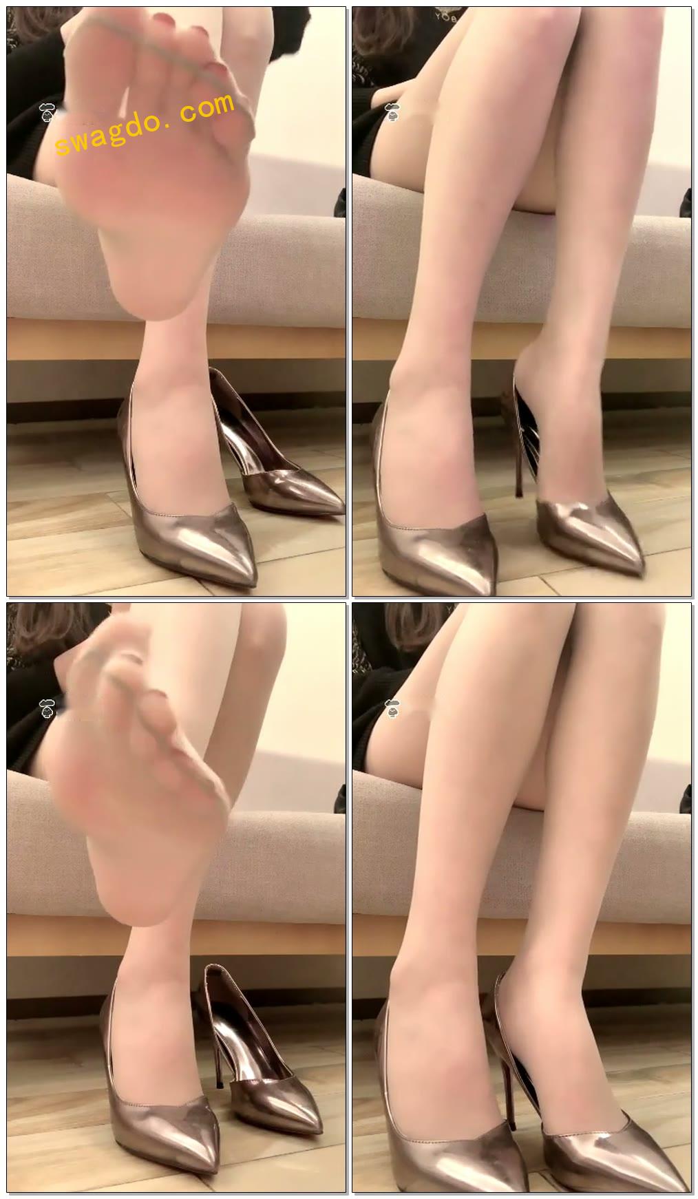 【安主S】第一视角-跪在本主灰丝脚下吧【80分钟】【标清】