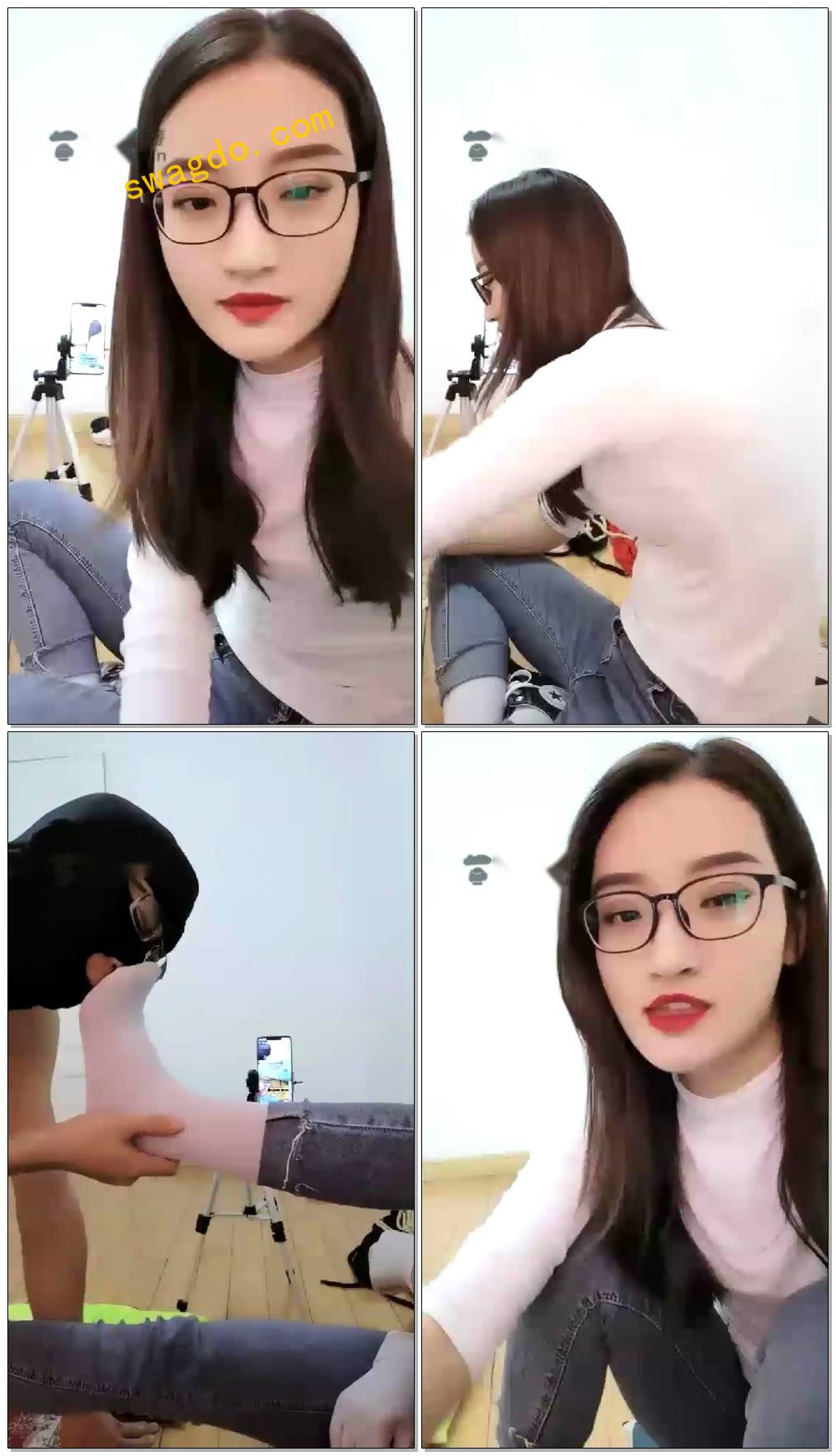 【执念S】帆布鞋白棉袜羞辱【25分钟】【标清】