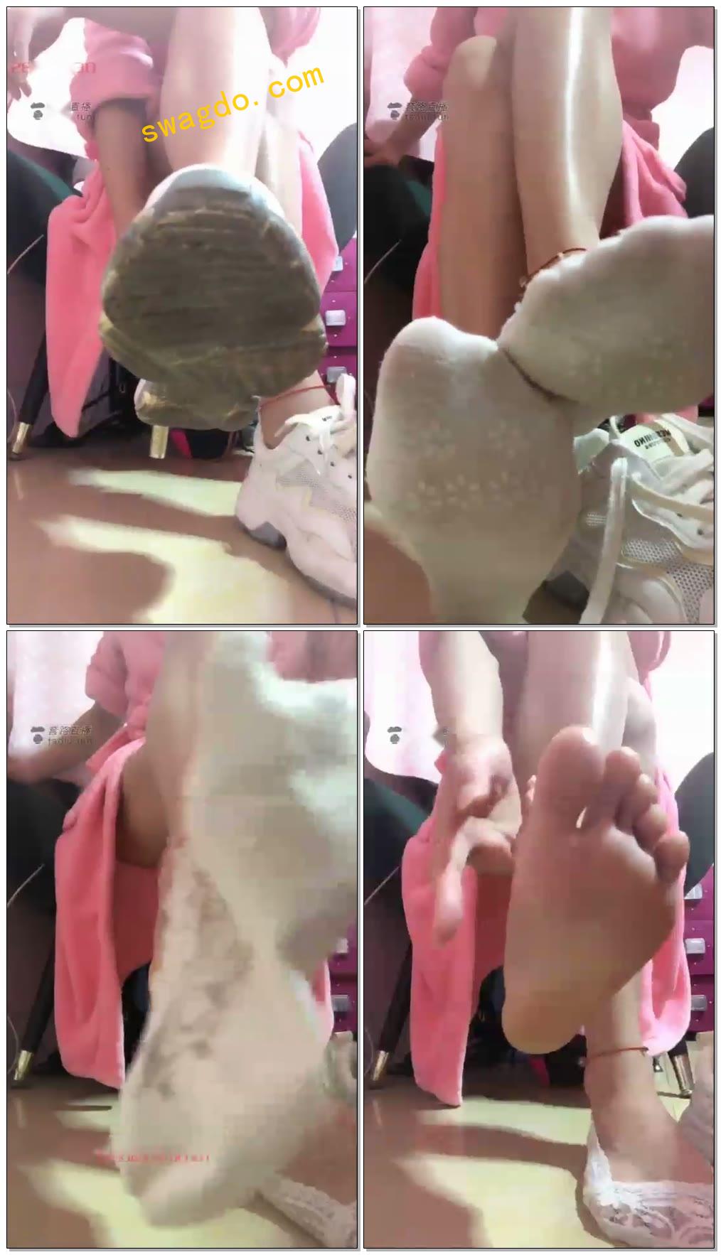 【兰儿小主S】网调-羞辱，舔脚，口水【40分钟】【标清】