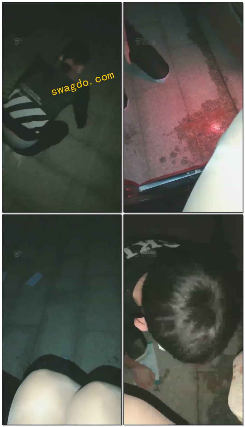 【可可S】户外刷鞋机器超级脏鞋底【57分钟】【标清】