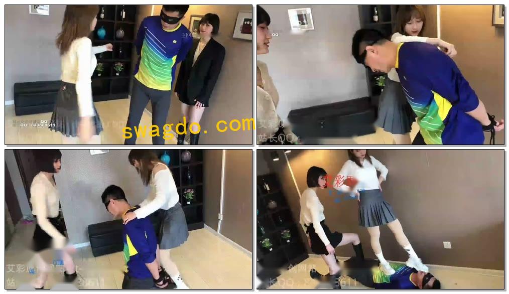 【碎蛋娇娃-莹莹&芳瞳】惩治变态摄影师【23分钟】【标清】