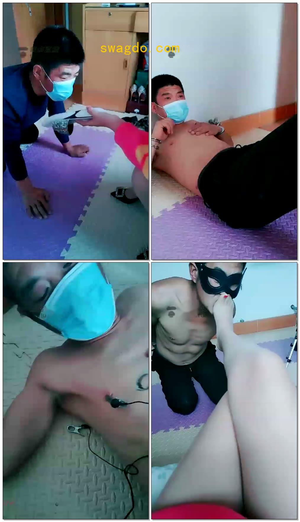 【月月S】约调迟到的惩罚，电死他【35分钟】【标清】