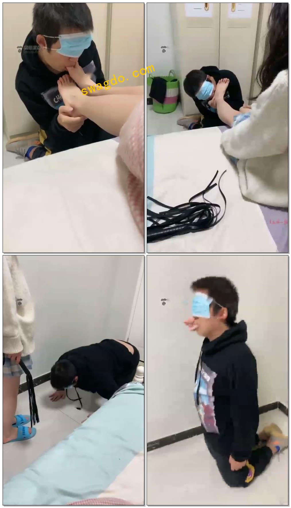 【婷婷S】学生小主玩她的狗【40分钟】【标清】