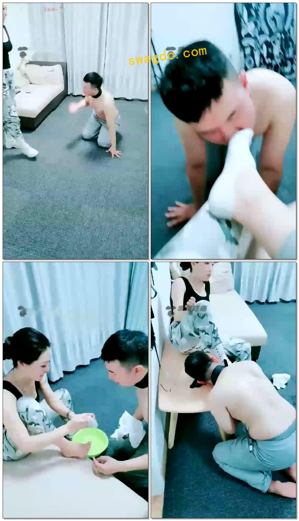 【墨云S】日常玩狗吃烟灰，骑马，强迫舔脏靴底（下）【27分钟】【标清】