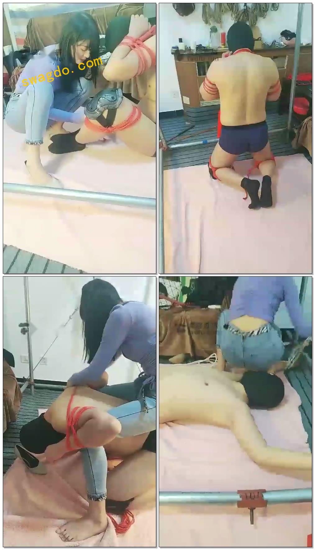 【爽爷儿】逗狗舔脚深喉【63分钟】【标清】