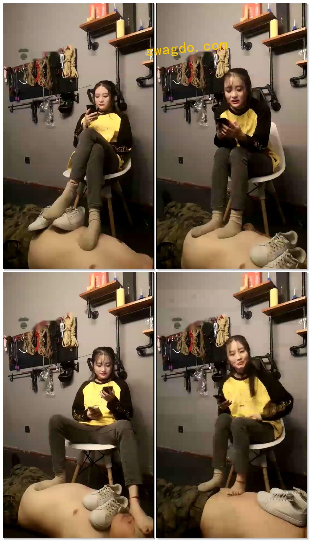 【豆儿大人】踩狗聊天有口水【49分钟】【标清】