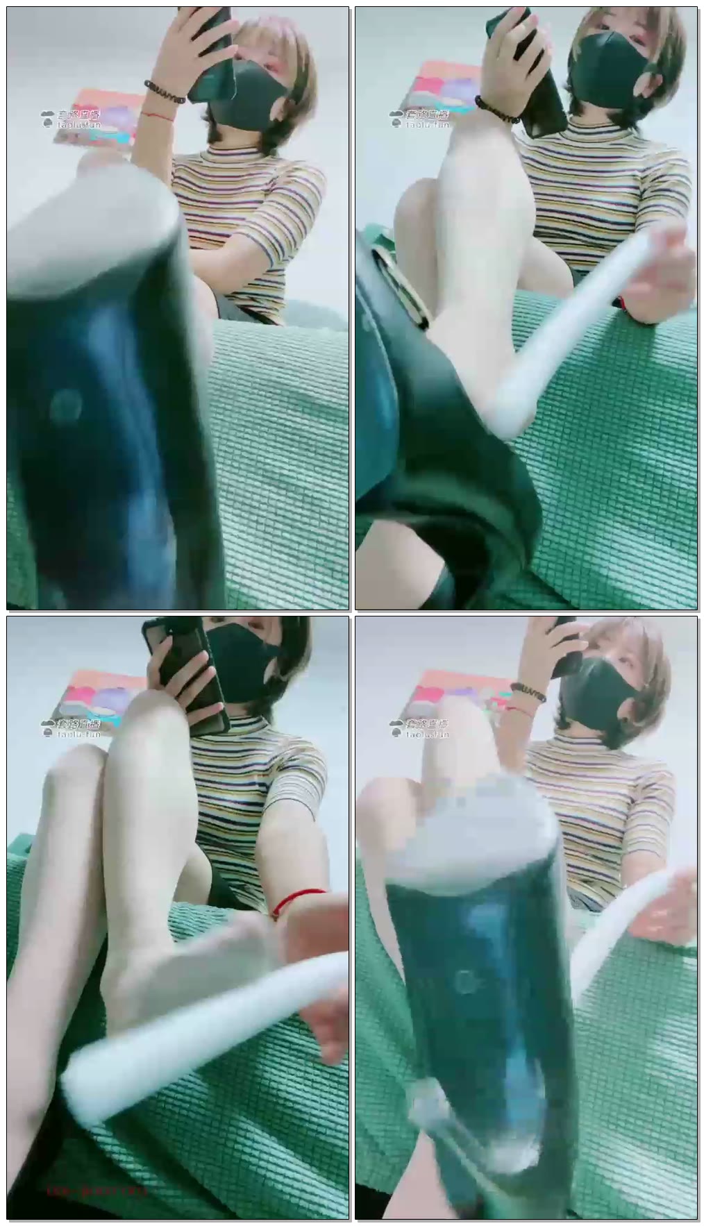 【美离子S】第一视角红绿灯×2，羞辱发骚狗【57分钟】【标清】