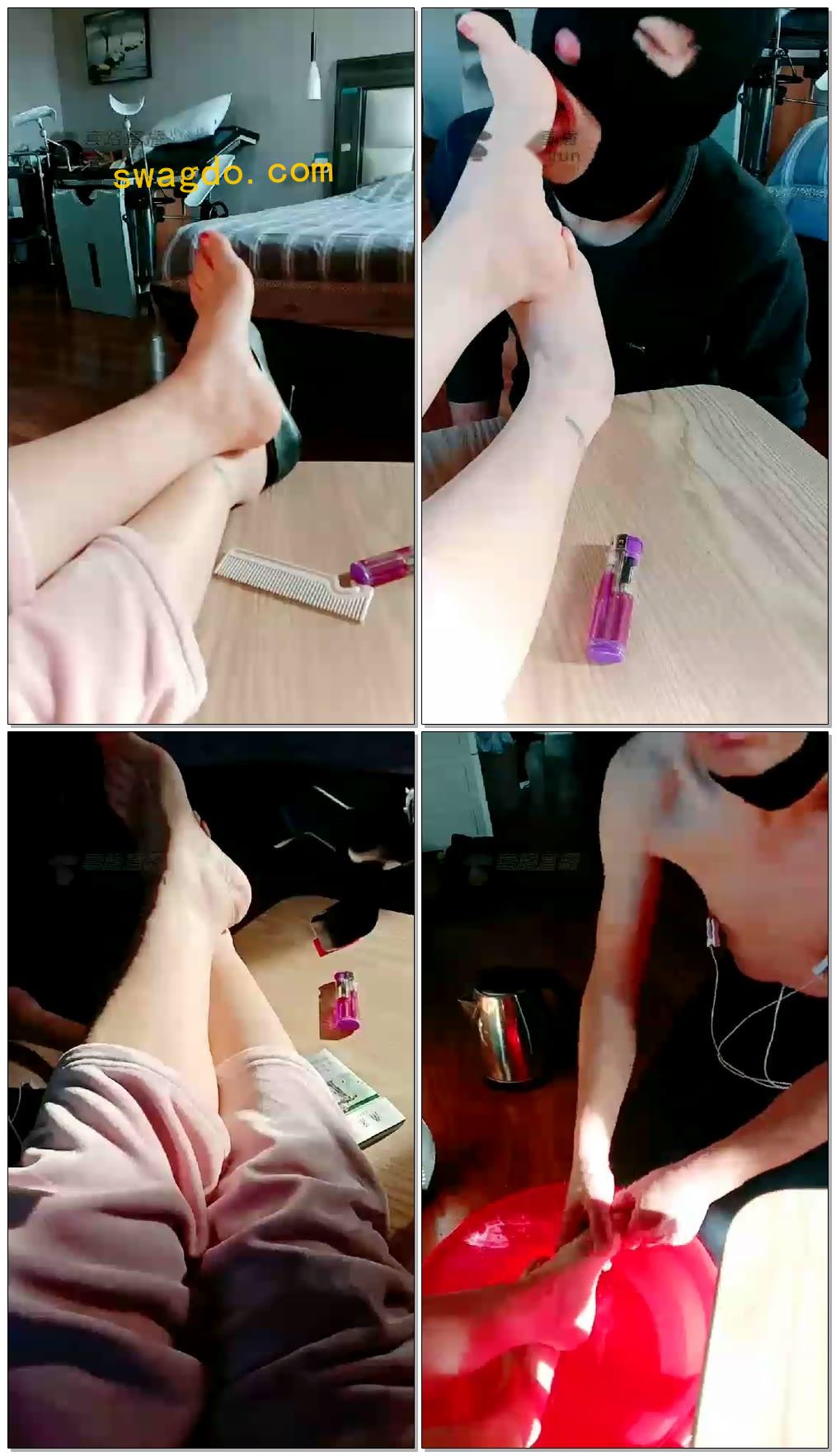 【灵犀女ss】脚奴的日常起床伺候【70分钟】【标清】