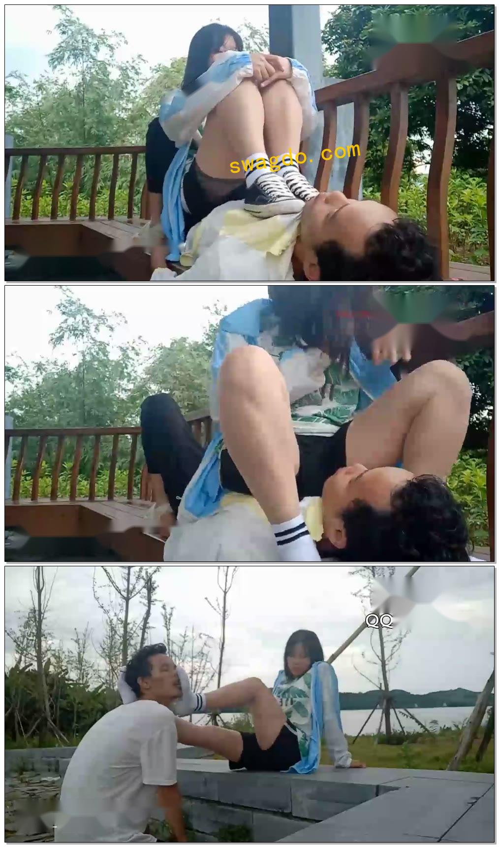 【00后蕬小乃】小乃户外调教【19分钟】【艾踩】