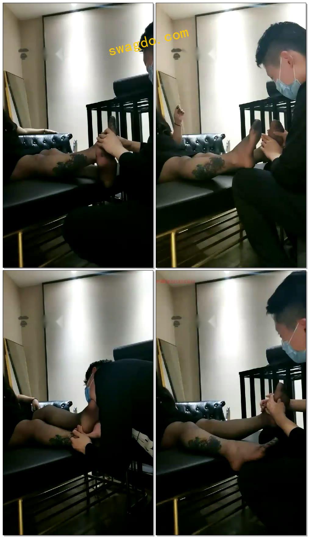 【JOJO】逗弄足疗技师【46分钟】【标清】