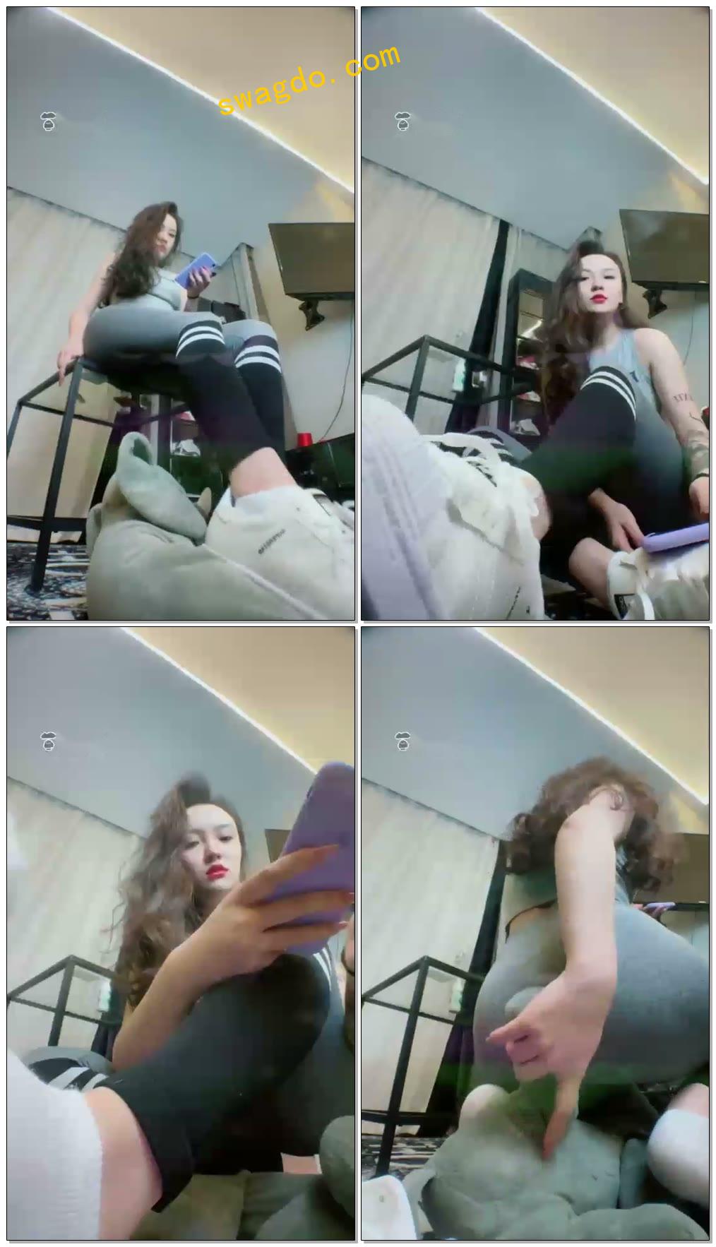 【安晴S】第一视角女教练的羞辱（超狠炸）【43分钟】【标清】