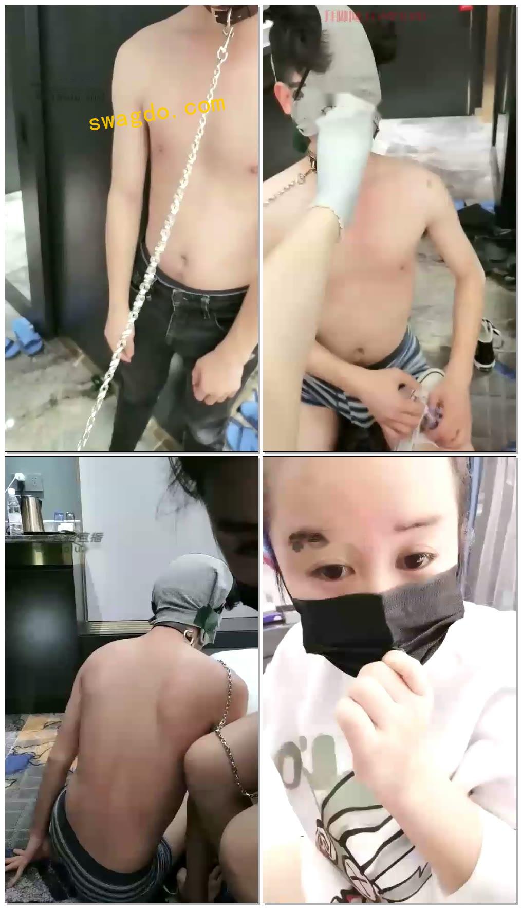 【广州妖精S】帆布鞋踩踏拧耳朵sp【90分钟】【标清】