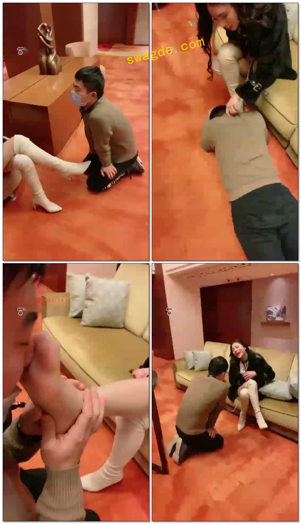 【诺曦S】酒店大厅遛狗【16分钟】【标清】