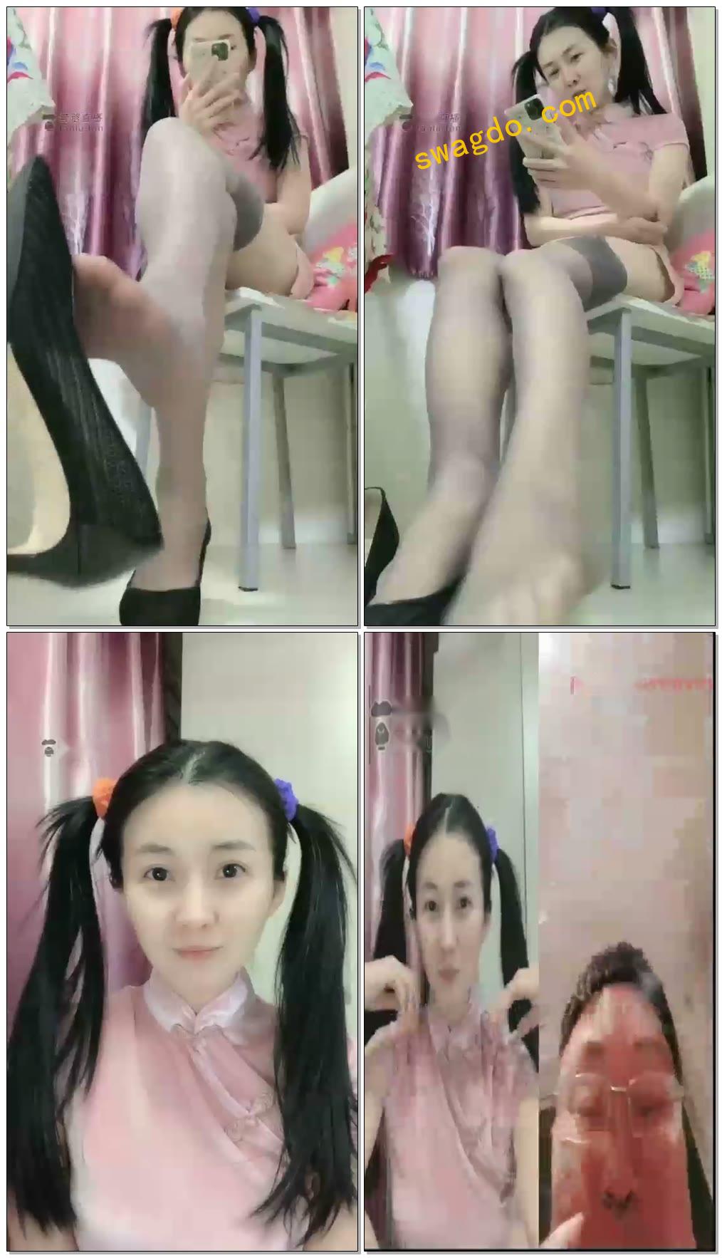 【黎离S】可爱双马尾丝足秀【151分钟】【标清】