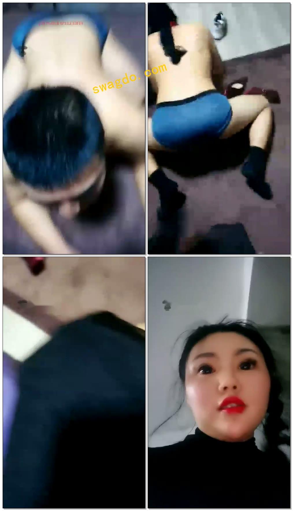 【Gu奶奶】舔鞋舔脚羞辱SP滴蜡等【50分钟】【标清】