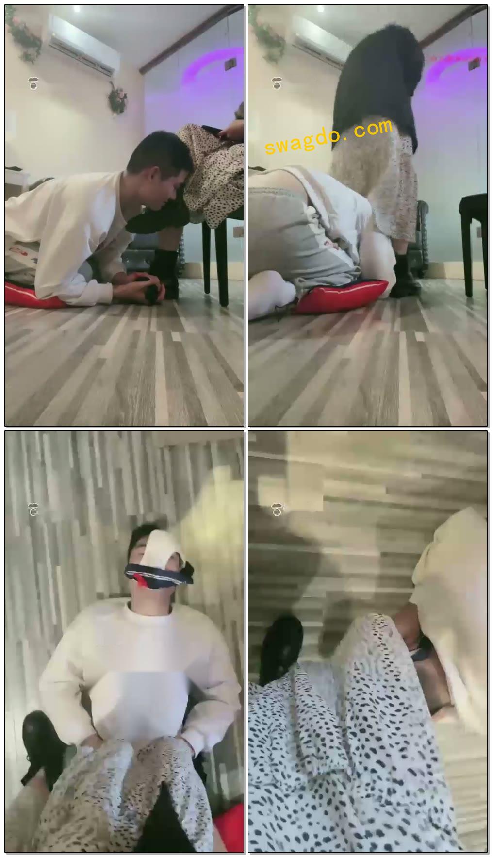 【强抚S】人赃并获，抓偷内内贼，胯下羞辱【9分钟】8【标清】