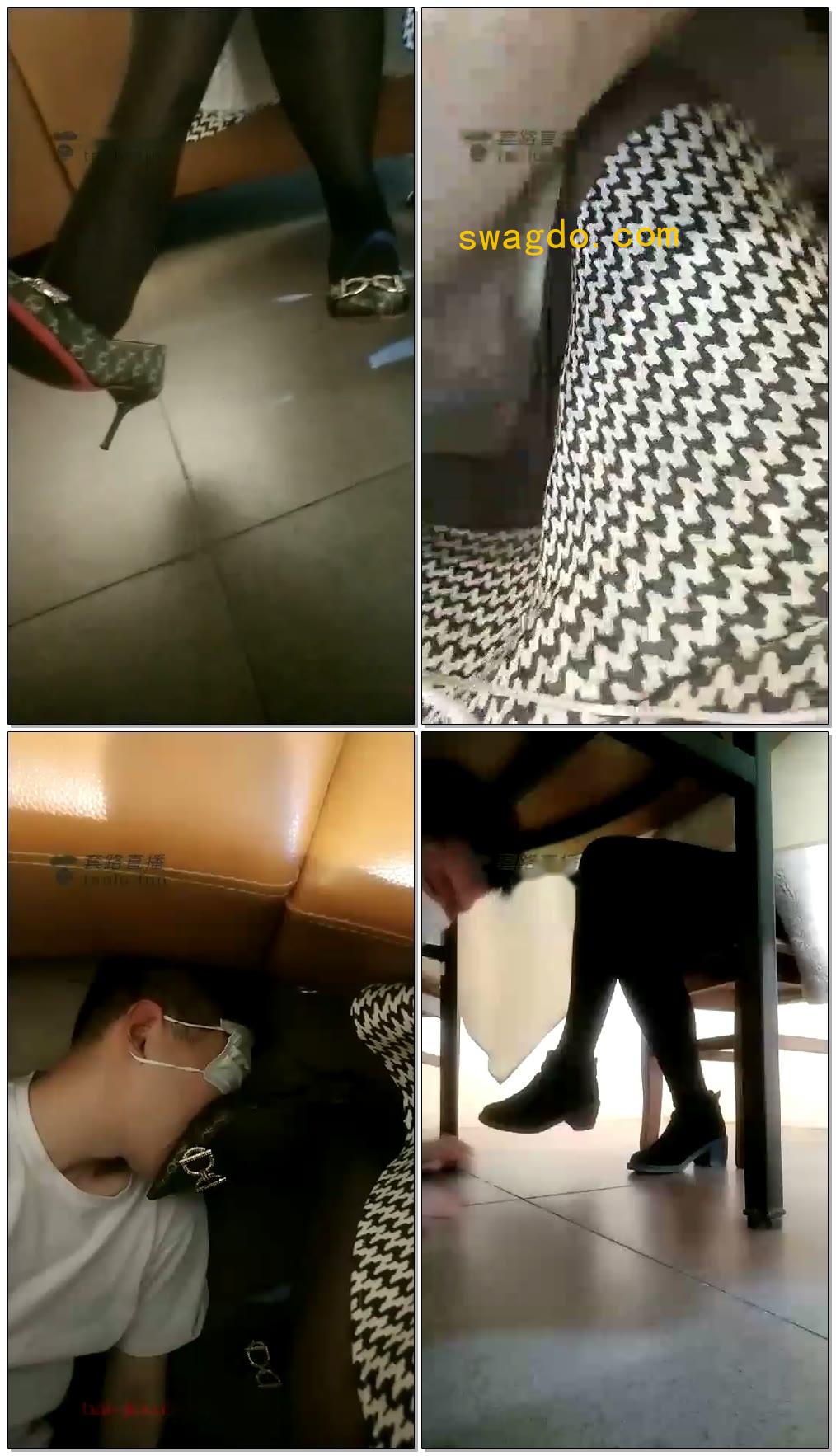 【都市艳主】和美女吃饭，饭桌下藏狗【35分钟】【标清】