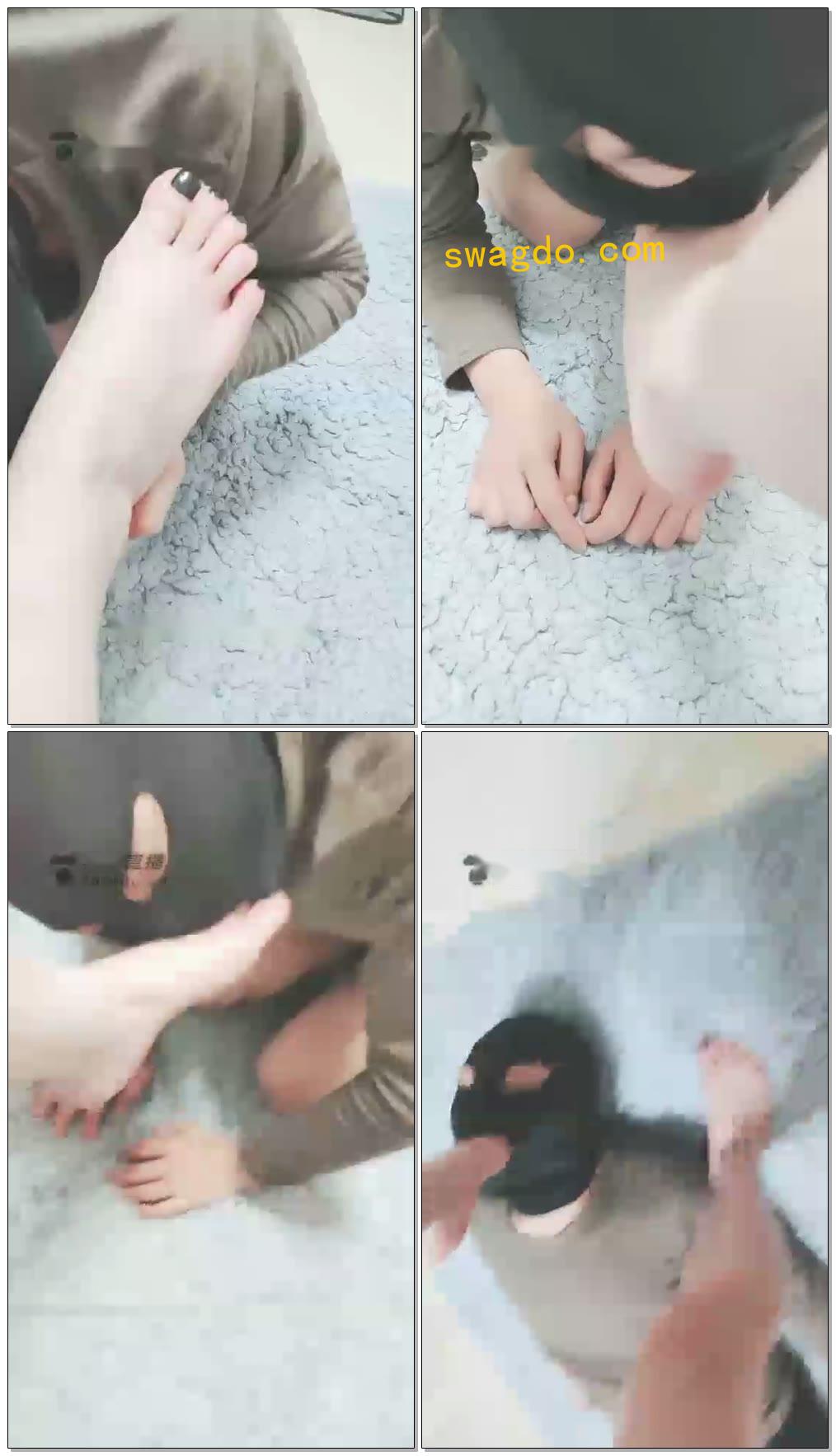 【灵竹S】主人给的舔脚福利哦【10分钟】【标清】