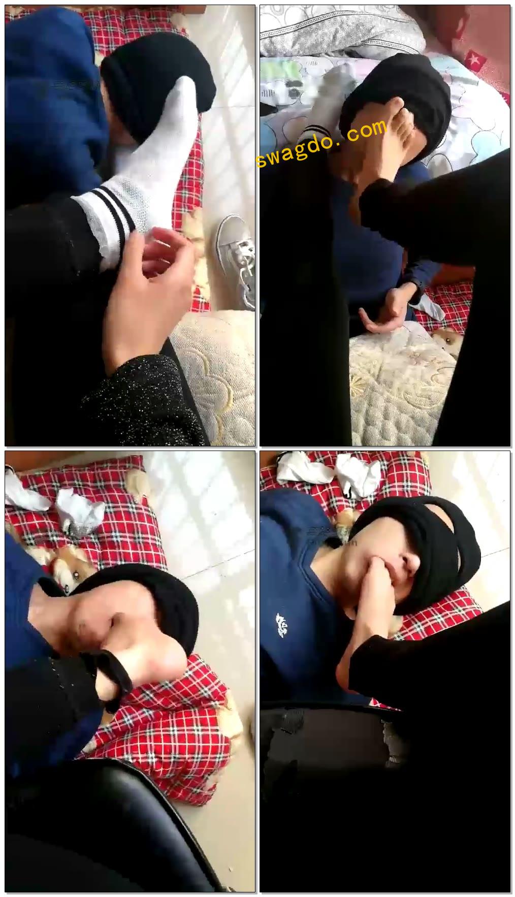 【悦悦同学】唯美棉袜羞辱，裸足深喉【78分钟】【标清】