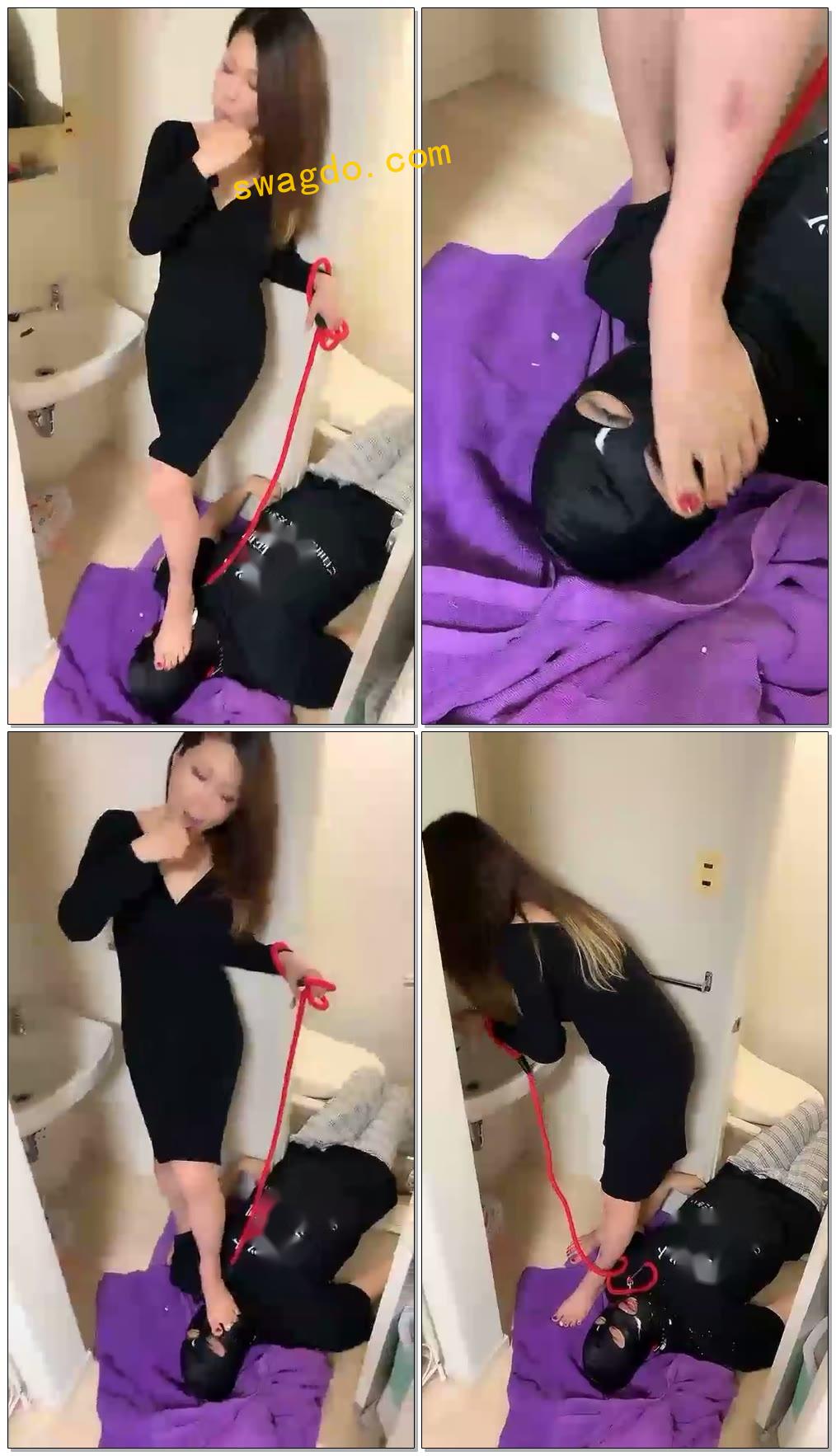 【Miori】踩狗嘴刷牙，喝刷牙水【6分钟】【标清】