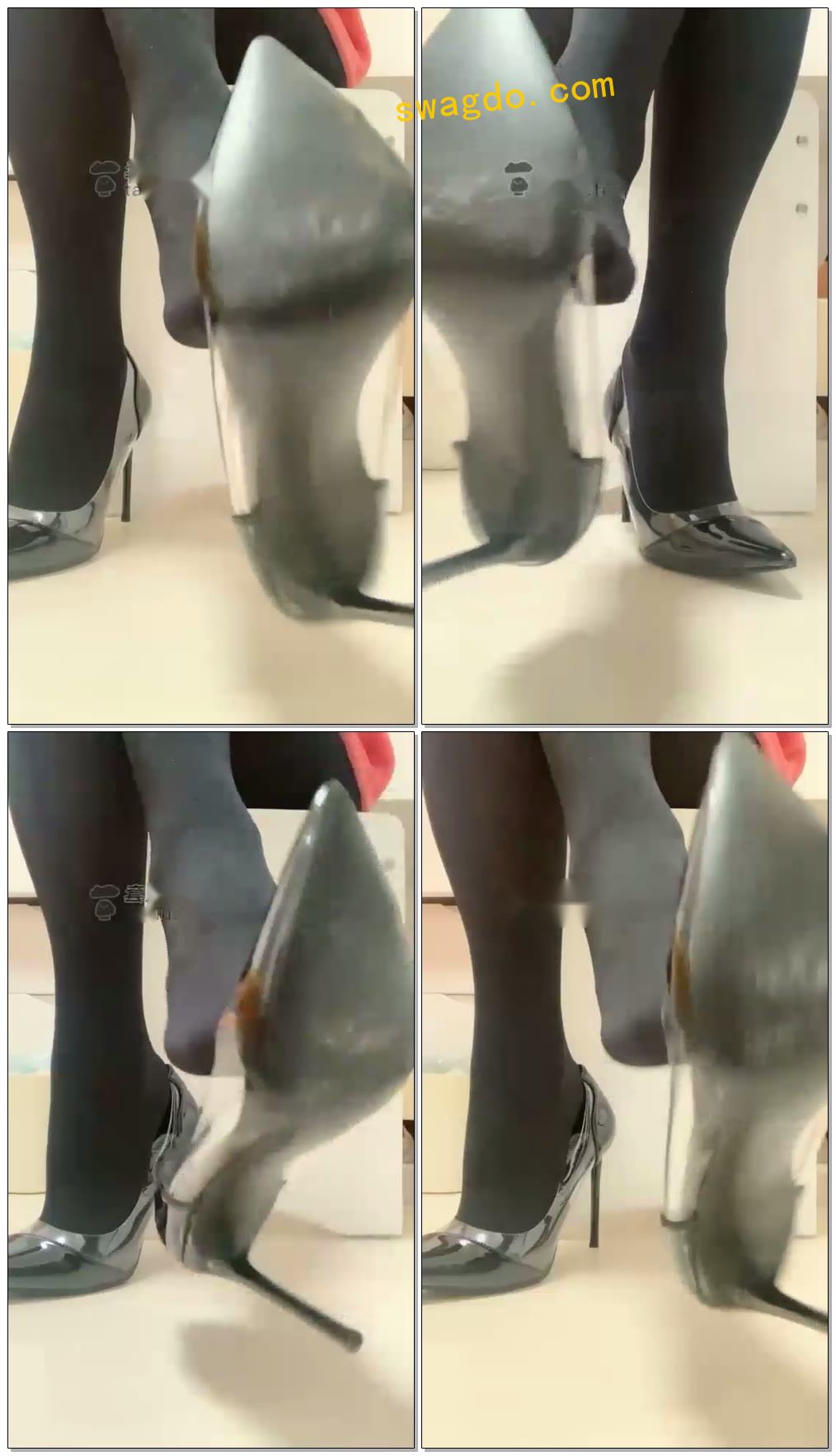 【歌迪丝S】厚丝挑鞋【60分钟】【标清】