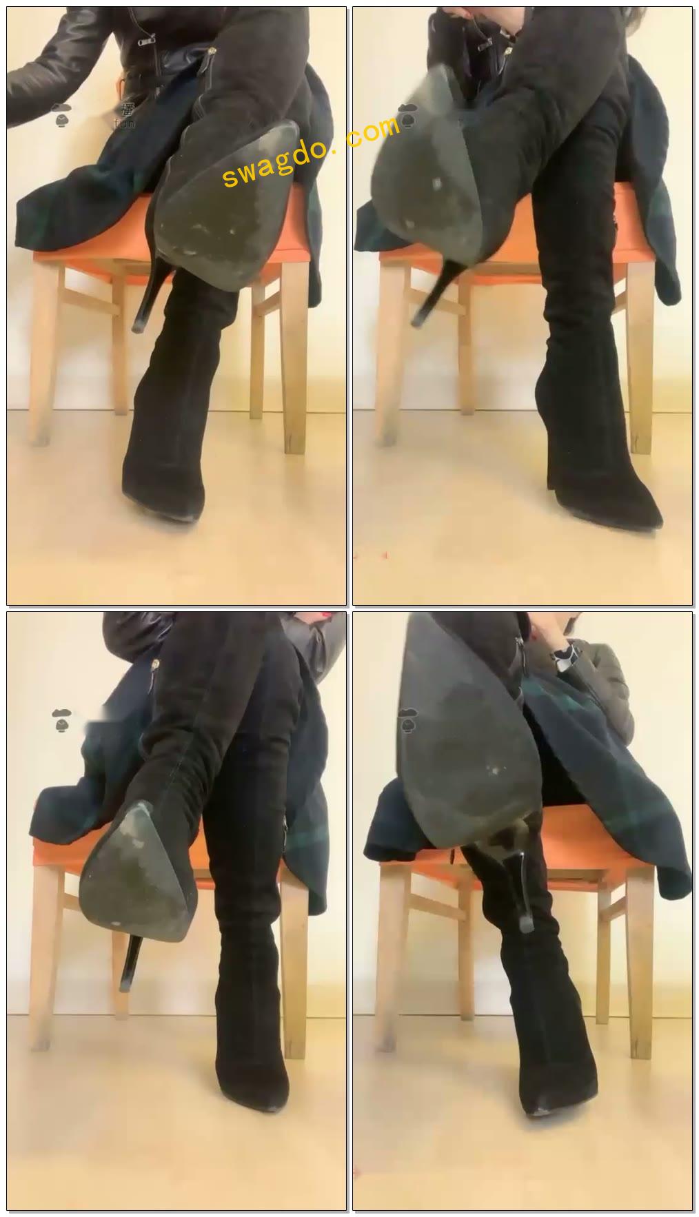 【歌迪丝S】第一视角脏靴底羞辱母狗场【32分钟】