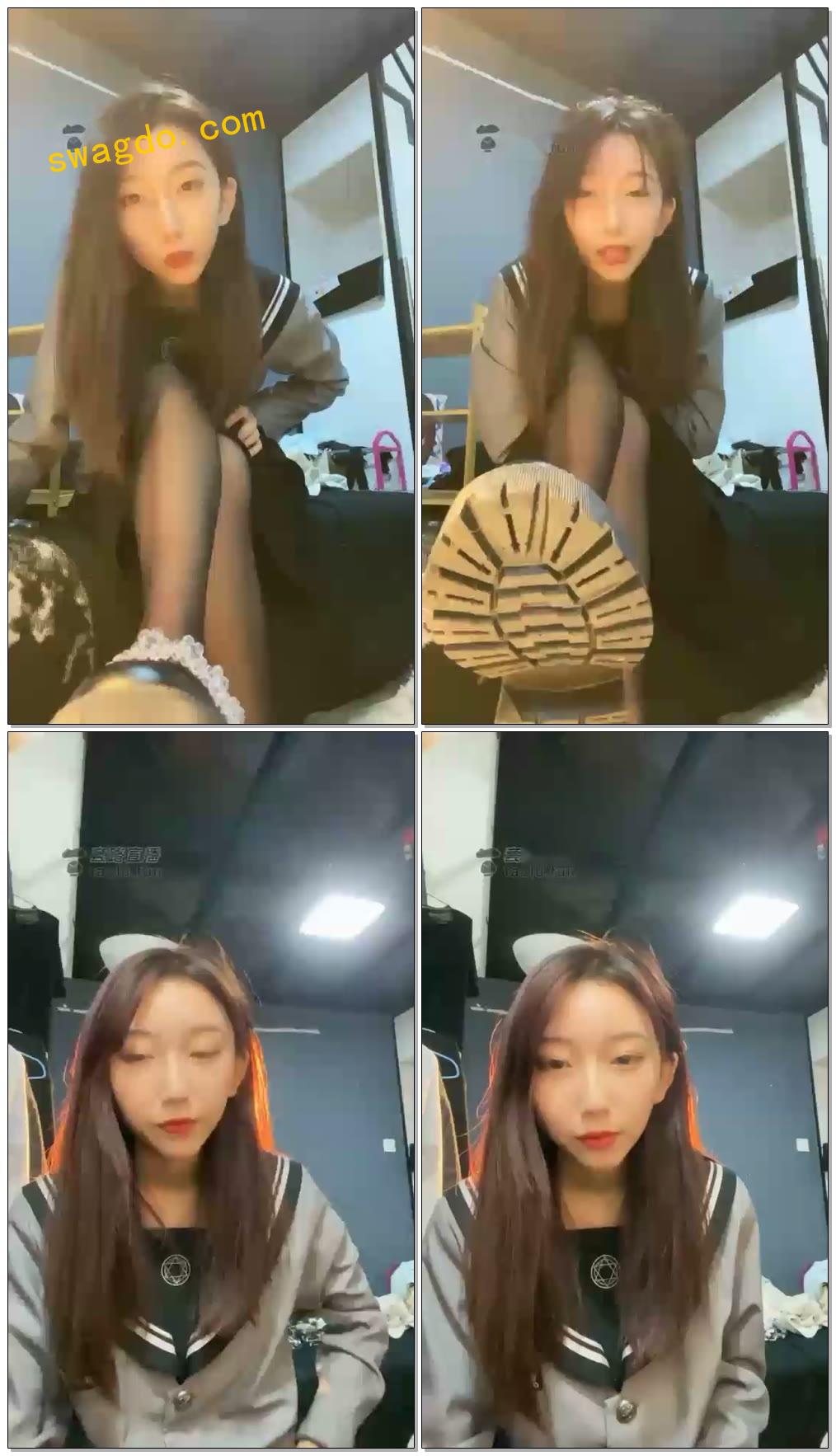 【西怡S】第一视角黑丝JK皮鞋辱骂半小时【60分钟】