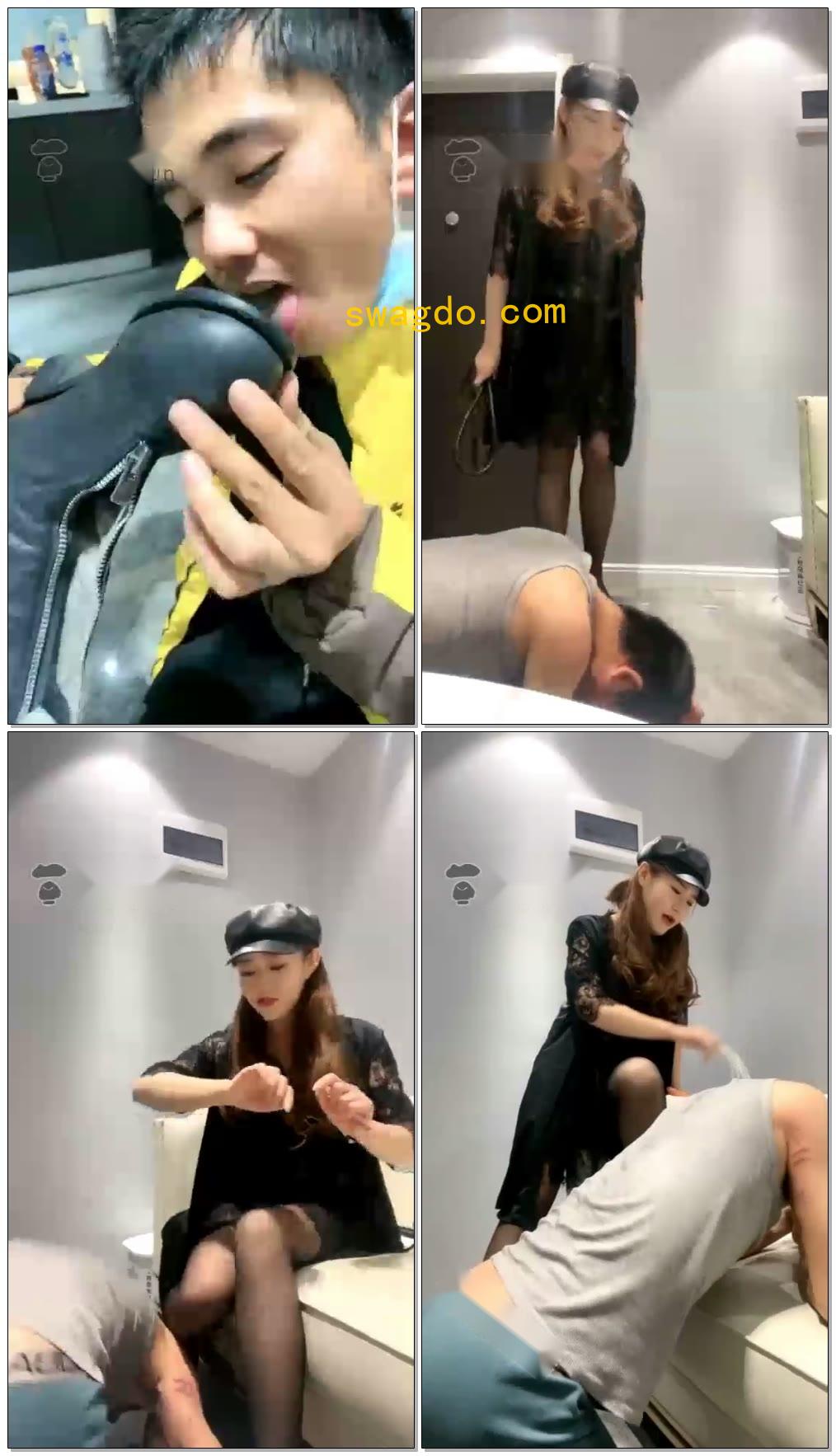 【酒神大人】调教外卖小哥【50分钟】