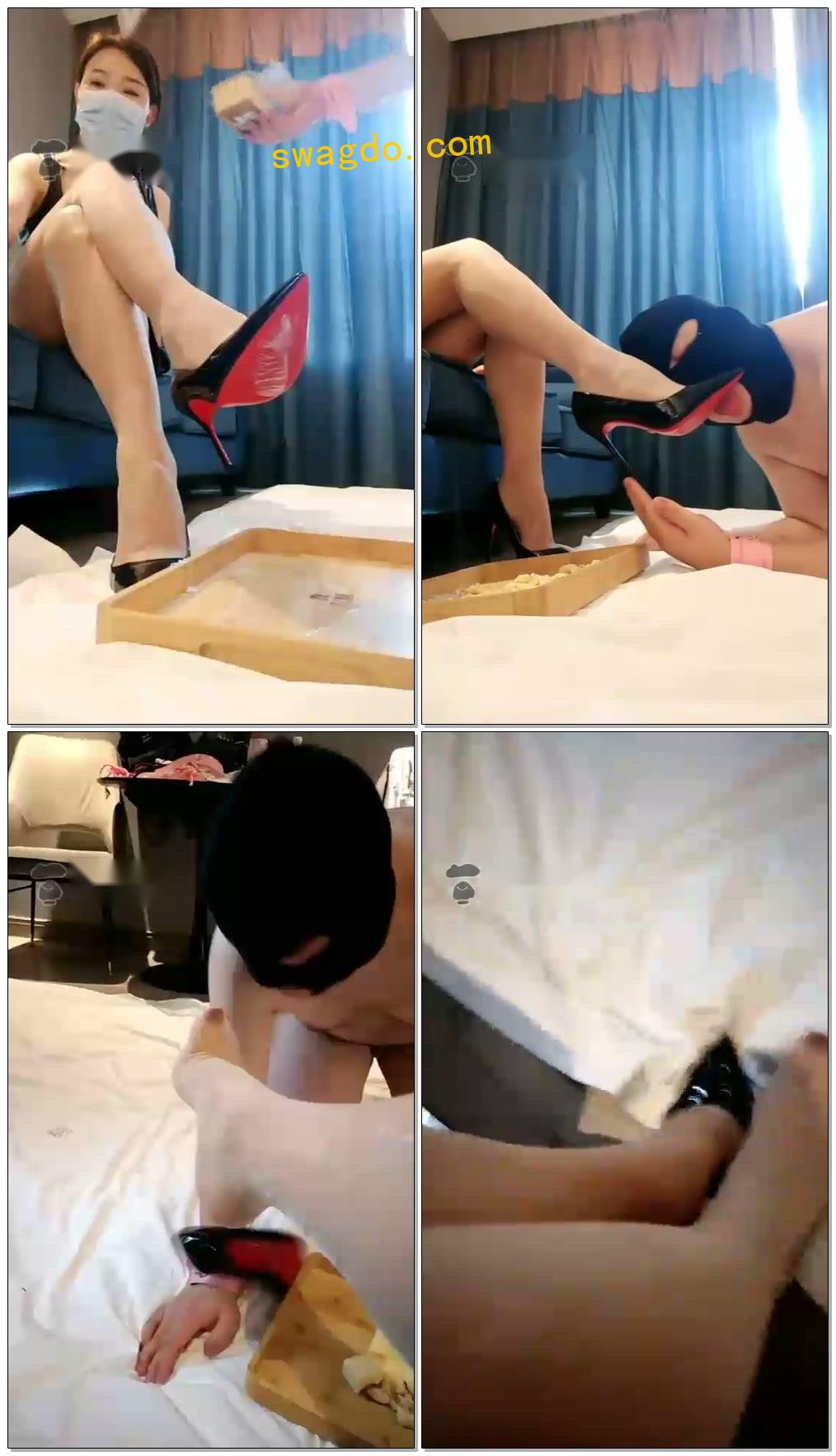 【暖狐】丝足高跟喂食【34分钟】