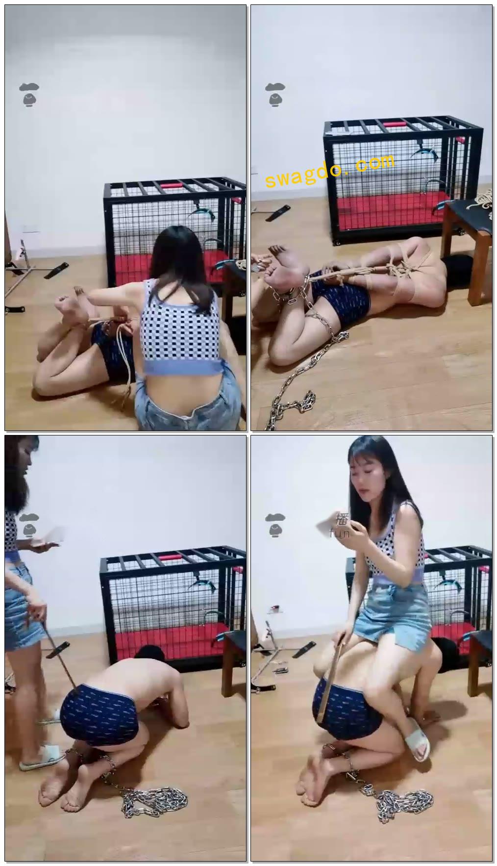 【s夏夏绳缚】捆绑场【47分钟】