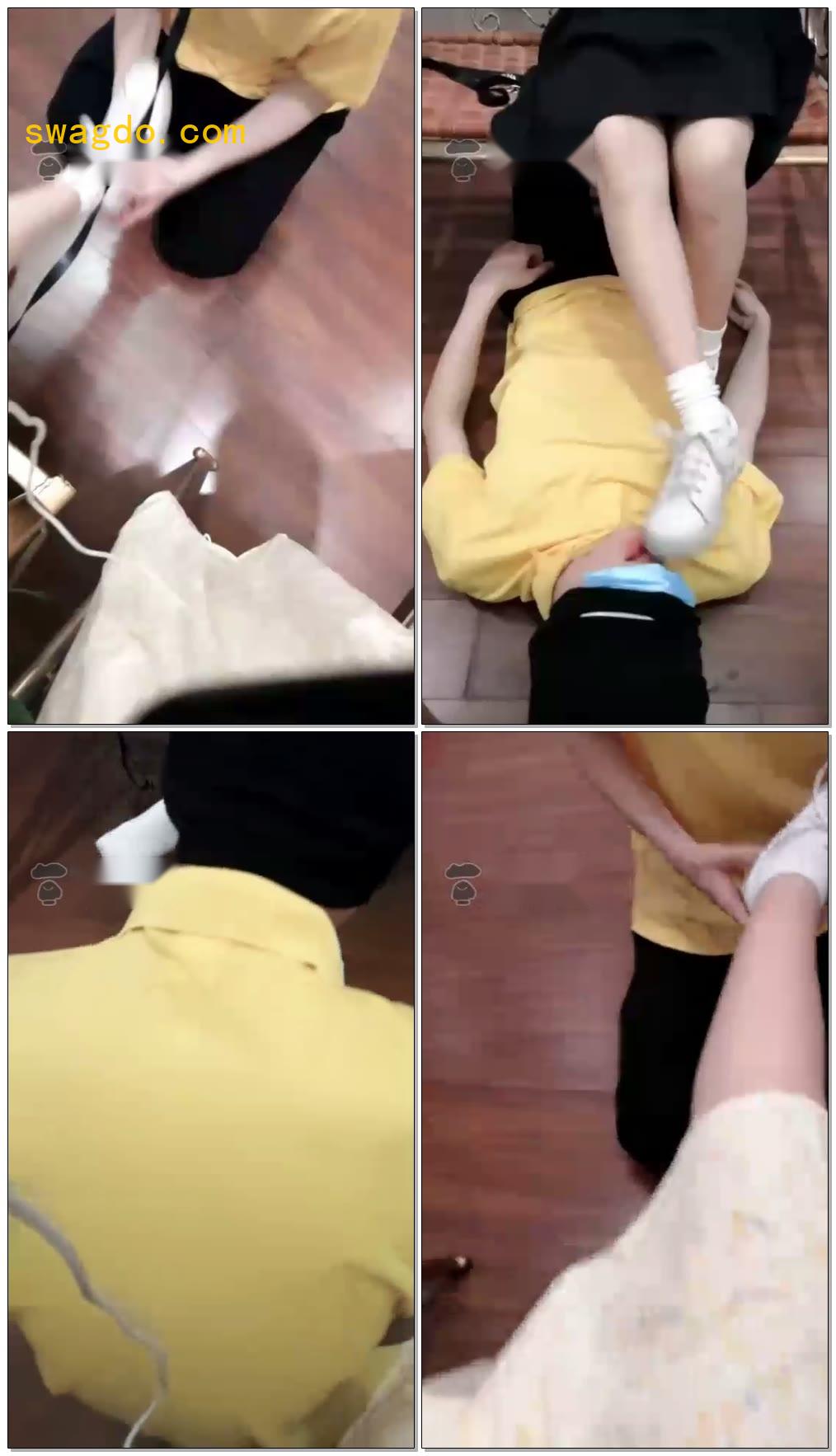 【小太阳悦悦】双女s调教私犬【35分钟】