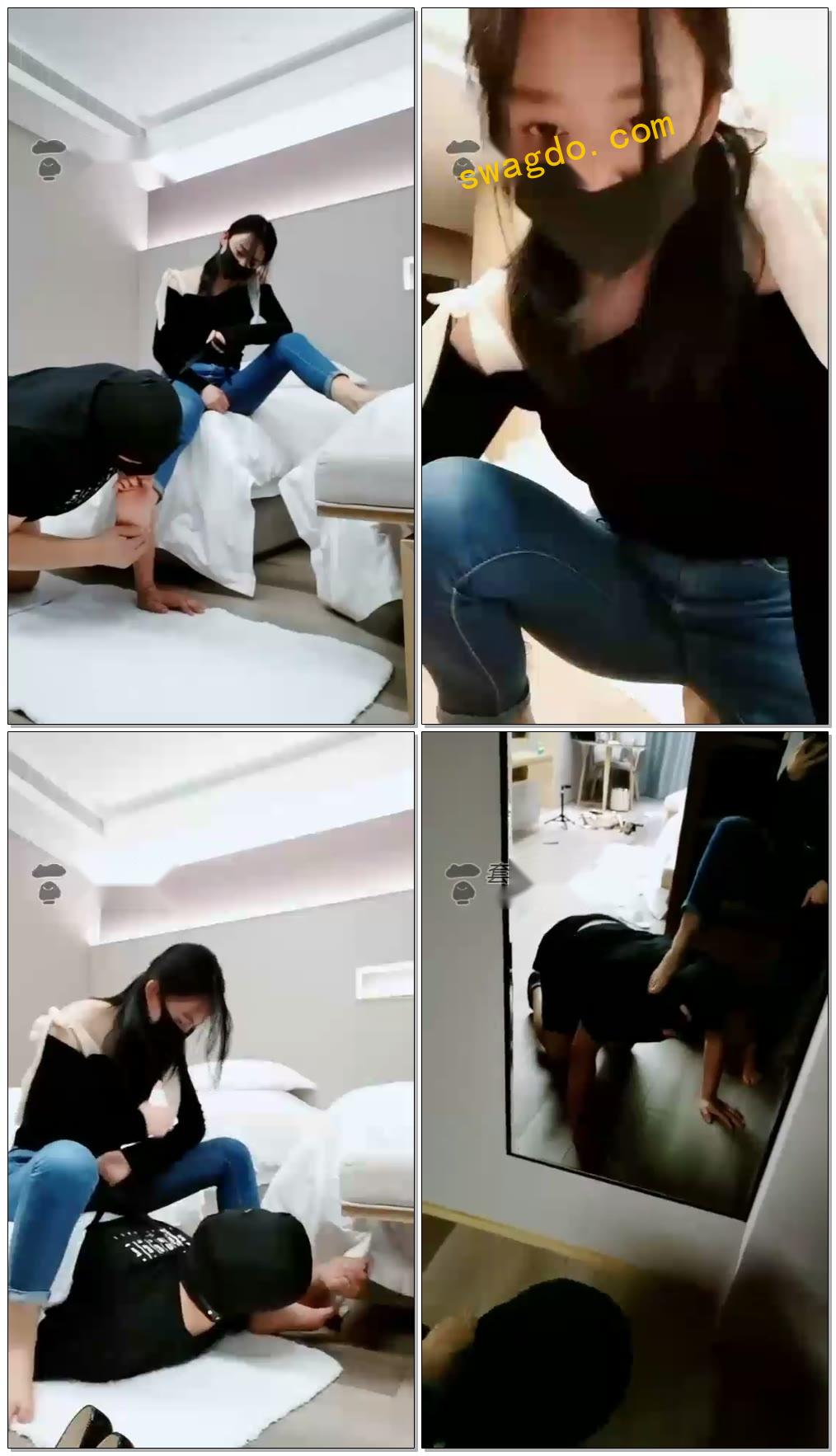 【杳杳妈咪】调教贱奴,圣水一口闷【67分16秒】