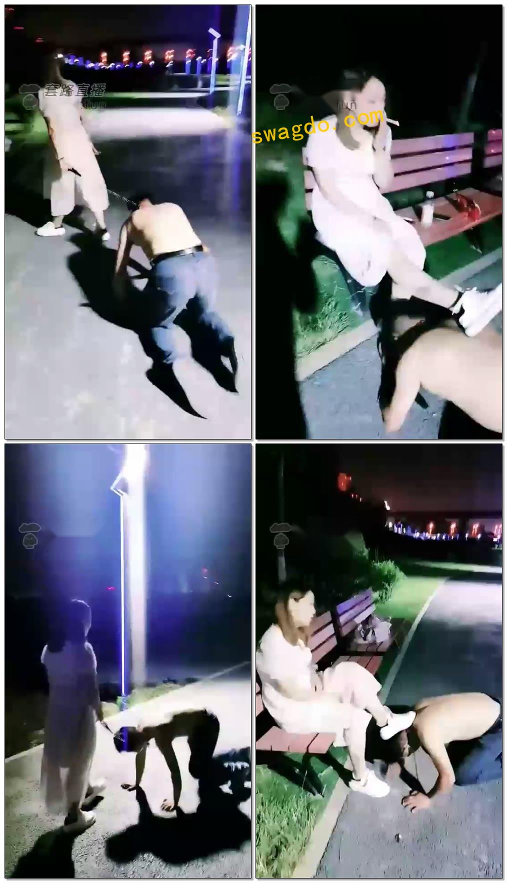 【璐萱S】户外调教贱狗【41分31秒】