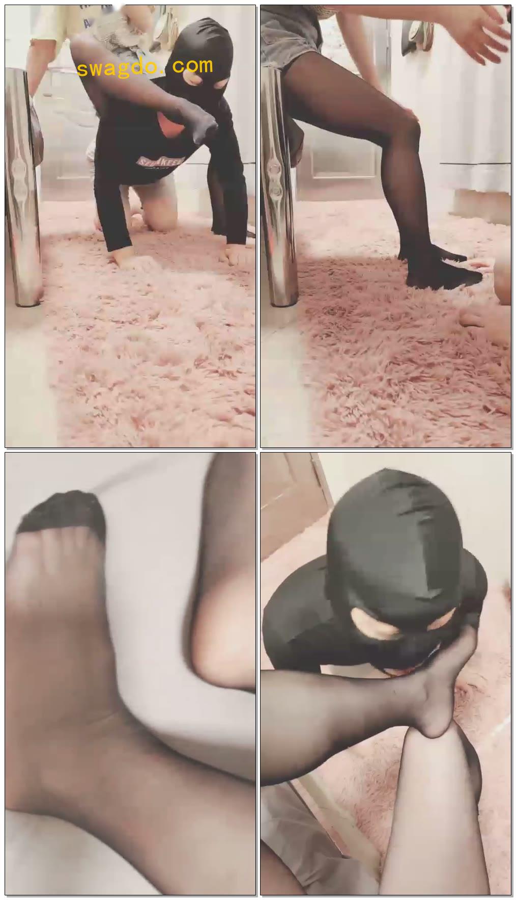 【灵竹】骑马+耳光，虐贱狗【26分钟】