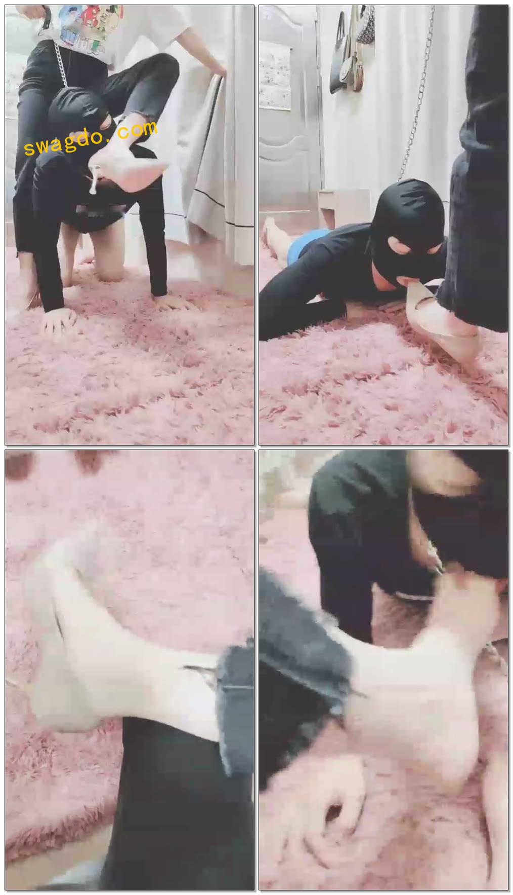 【灵竹】全场红绿灯，舔高跟，高跟踩头【26分钟】