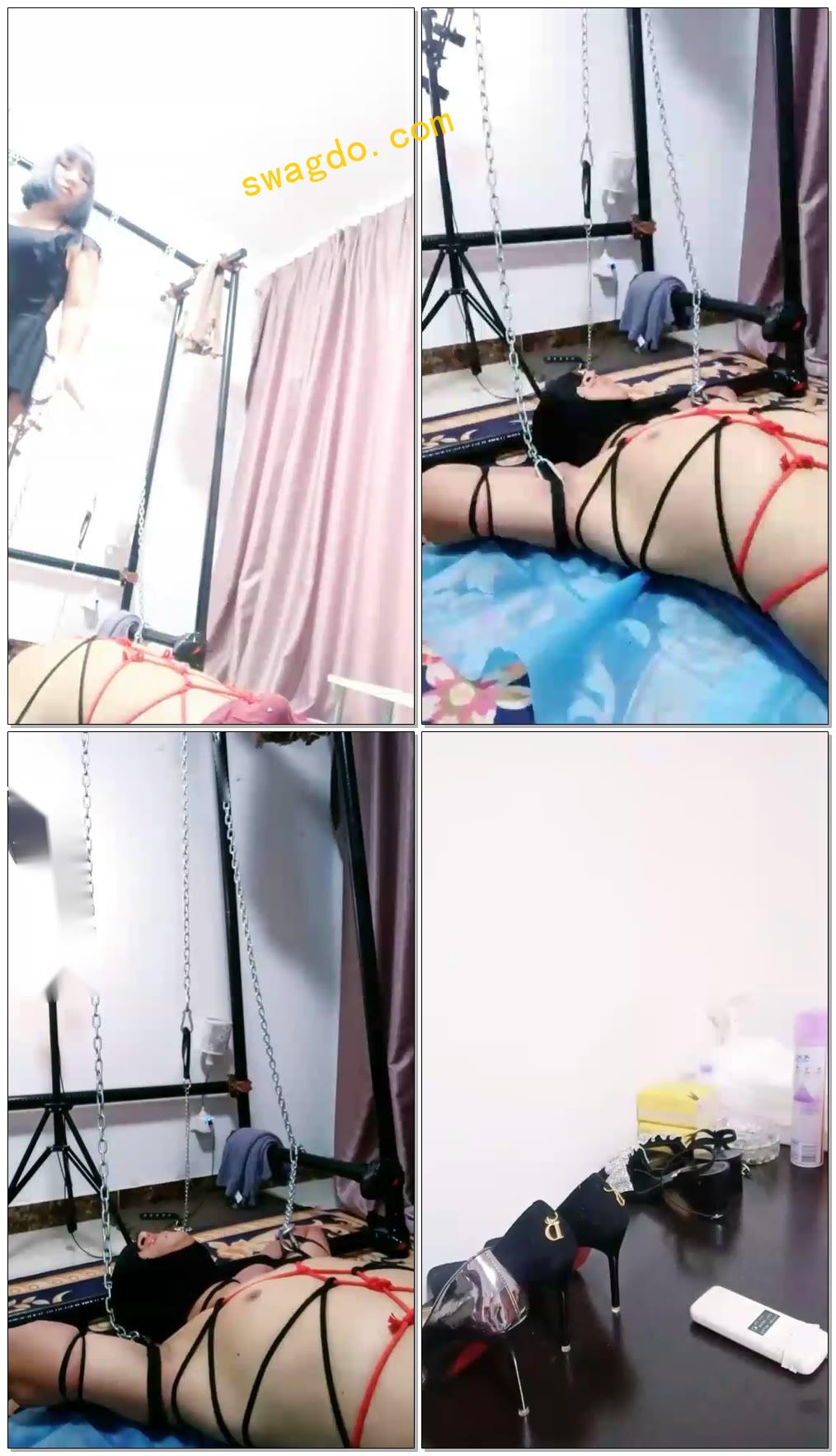 【梦琪S】捆绑，虐马眼【30分钟】