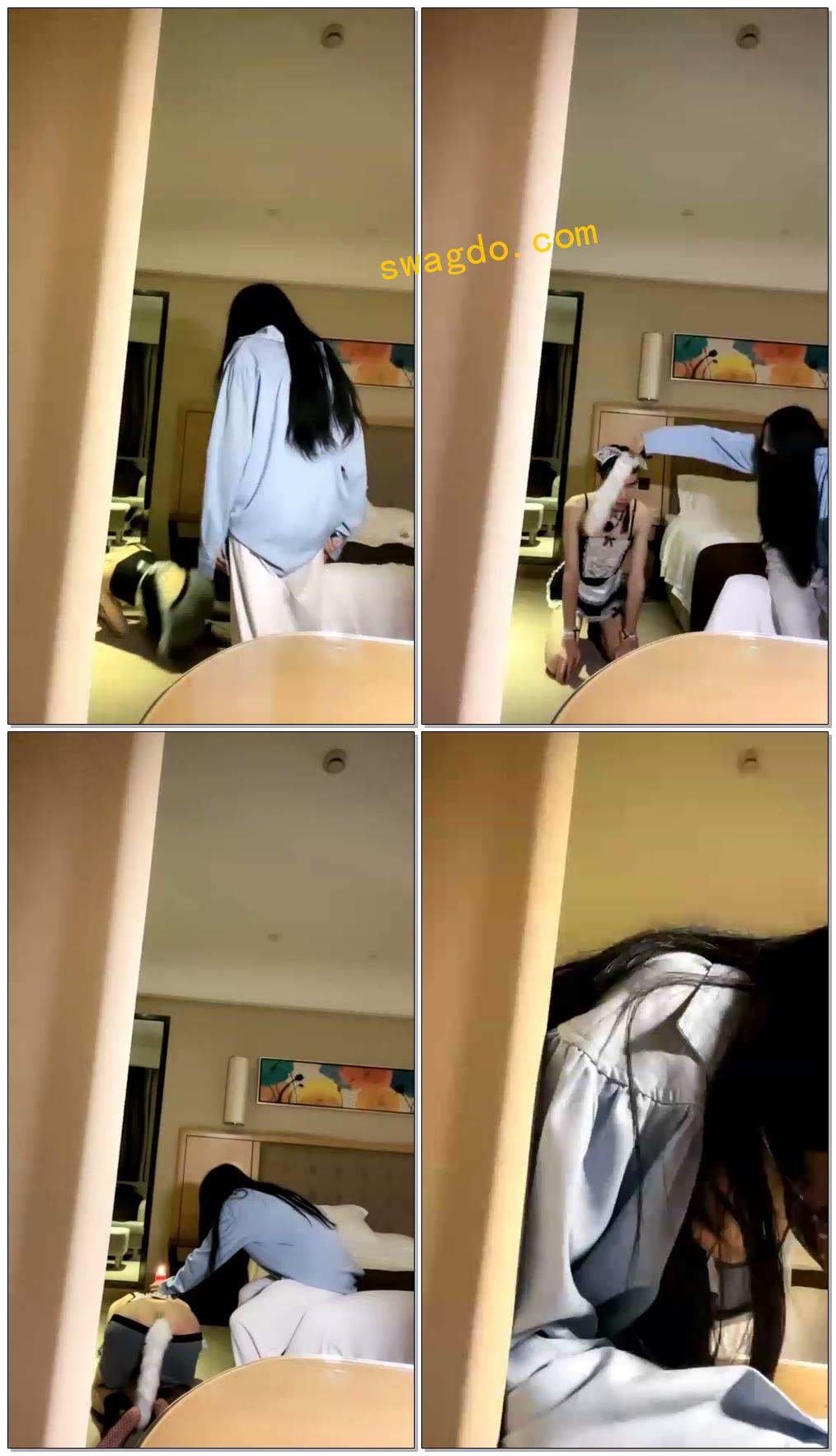 【春山空野S】00后女王调教昌昌，SP,滴蜡【65分钟】