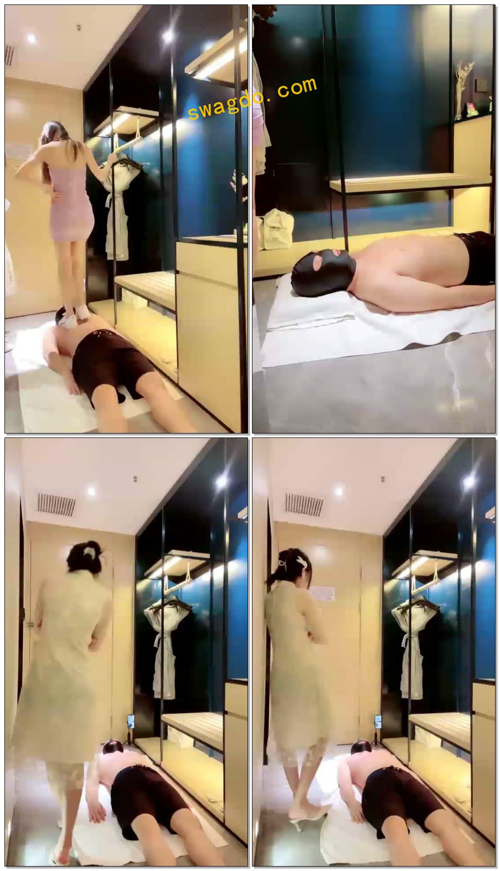 【漫s双胞】调教体验情趣酒店发泄踩踏深候【40分钟】