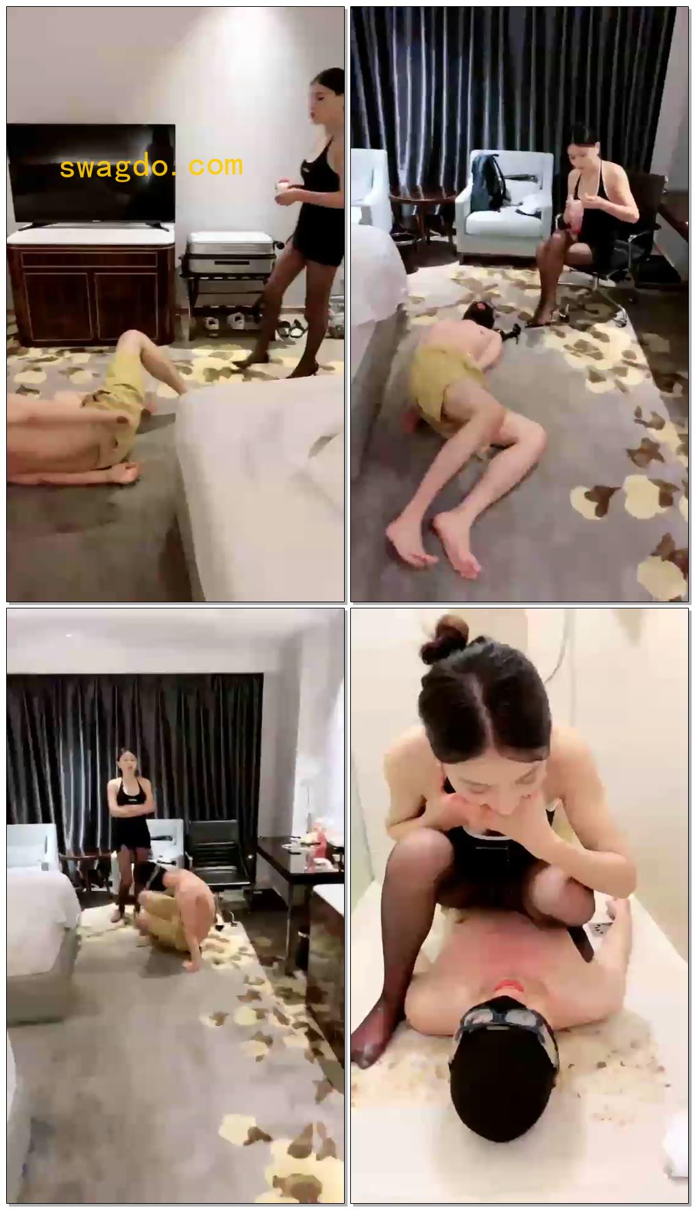 【诺曦s】面试直播狗，踩踏，鼻涕，呕吐【55分钟】