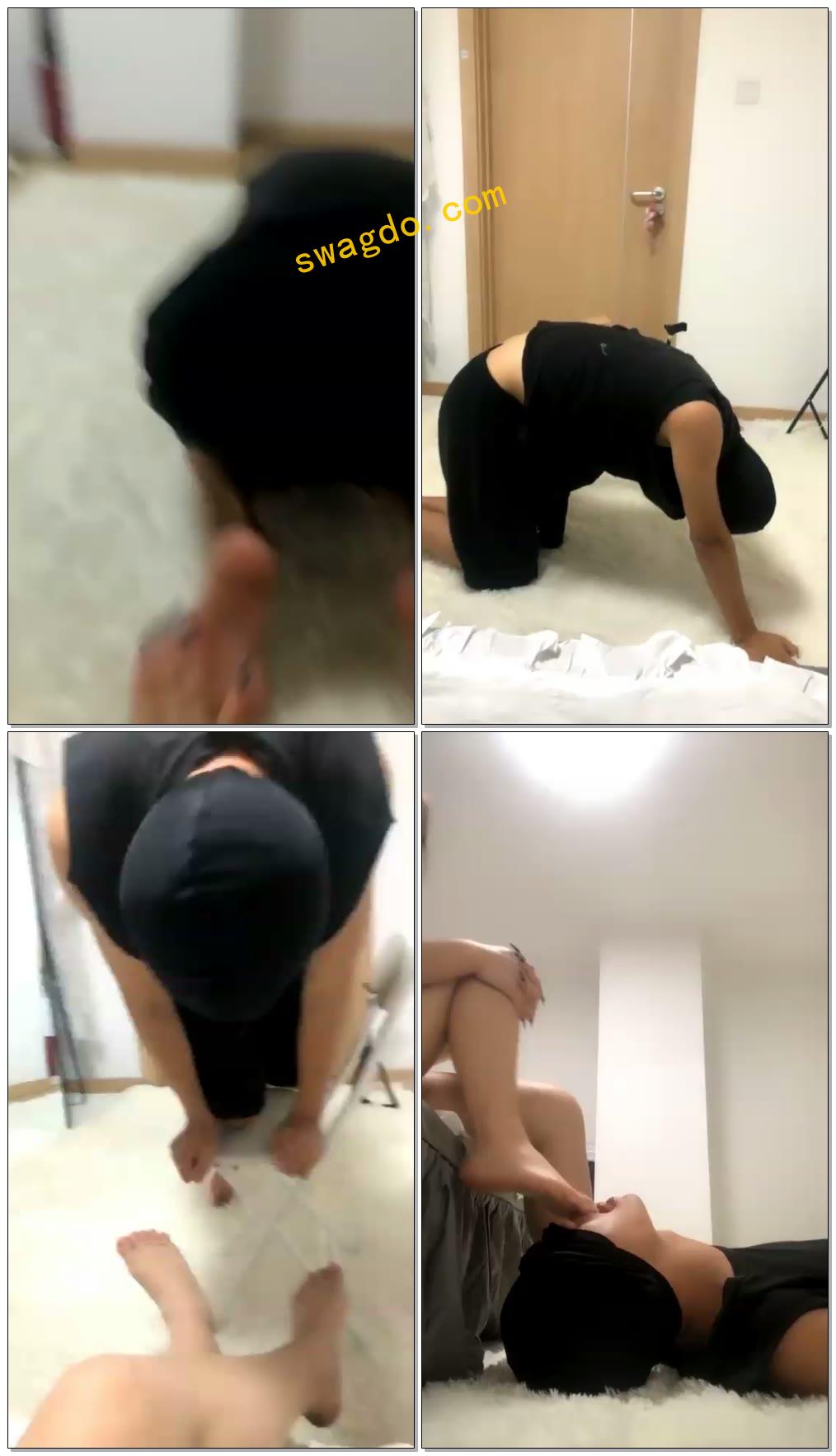 【婉婉s】调教一个贱到极致的狗（二）【13分钟】