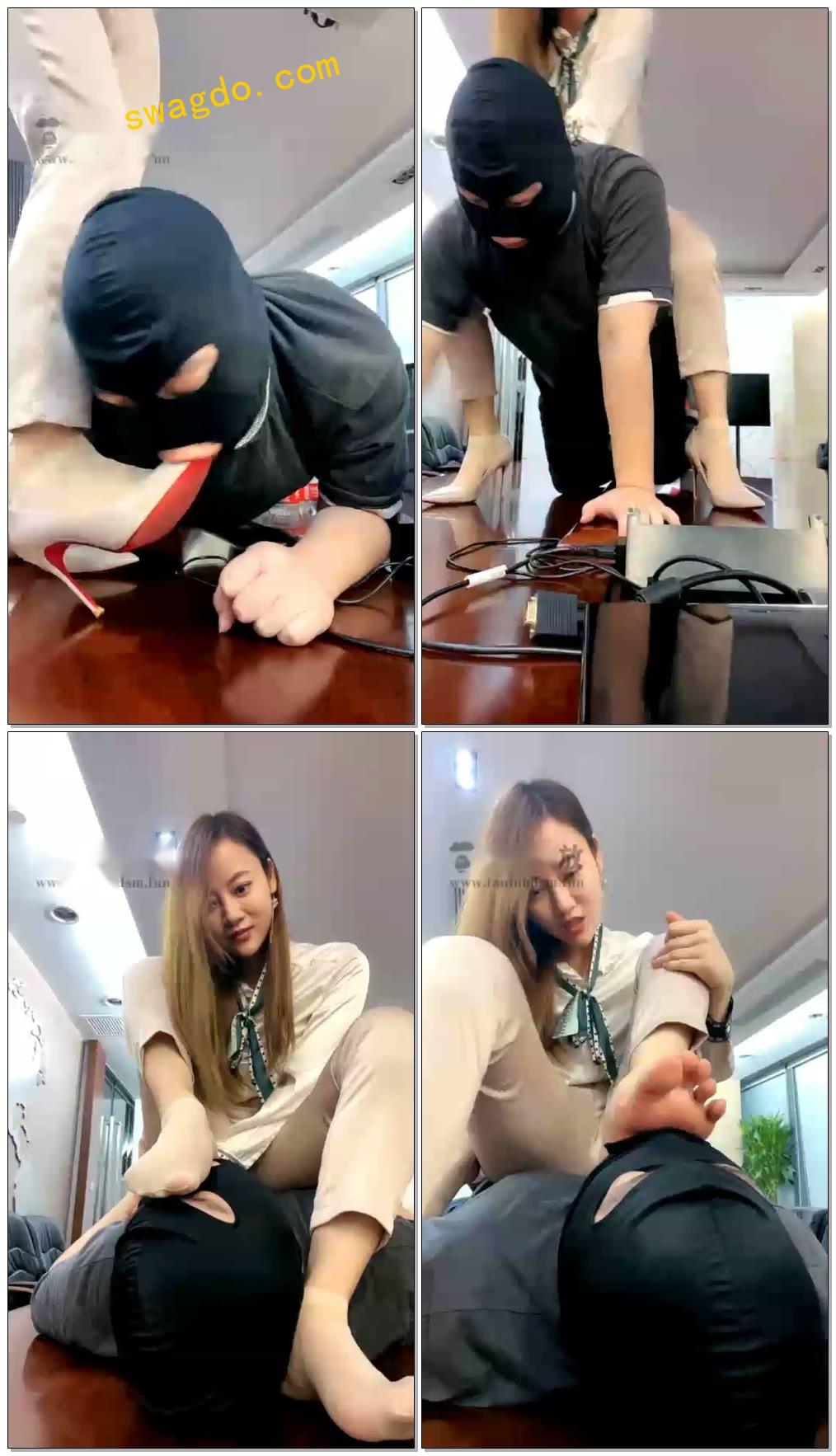 【一嬛女皇】调教我的老板是个BT【23分钟】