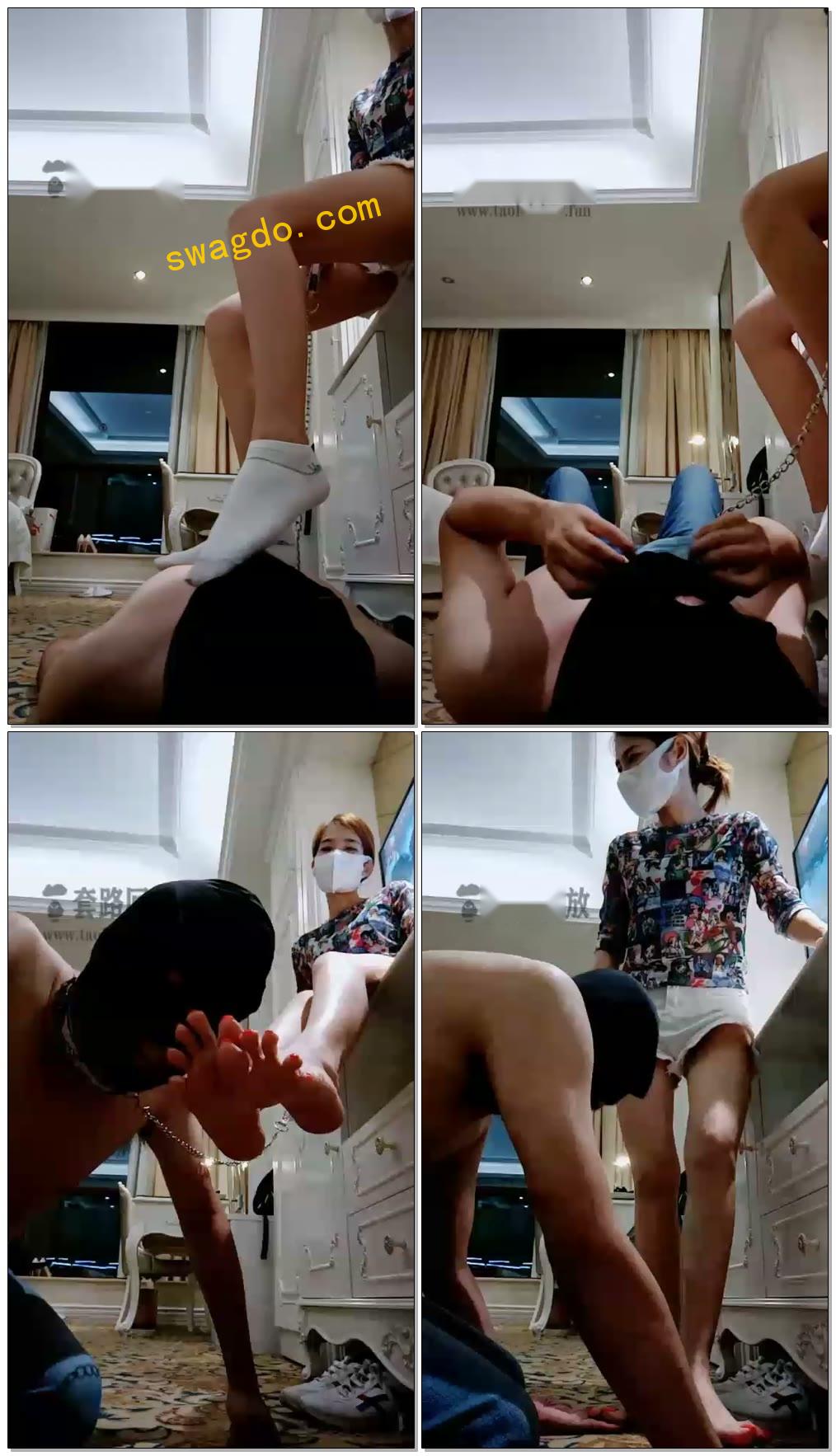 【多多s】调教第一次现实的狗！他很紧张。【30分钟】