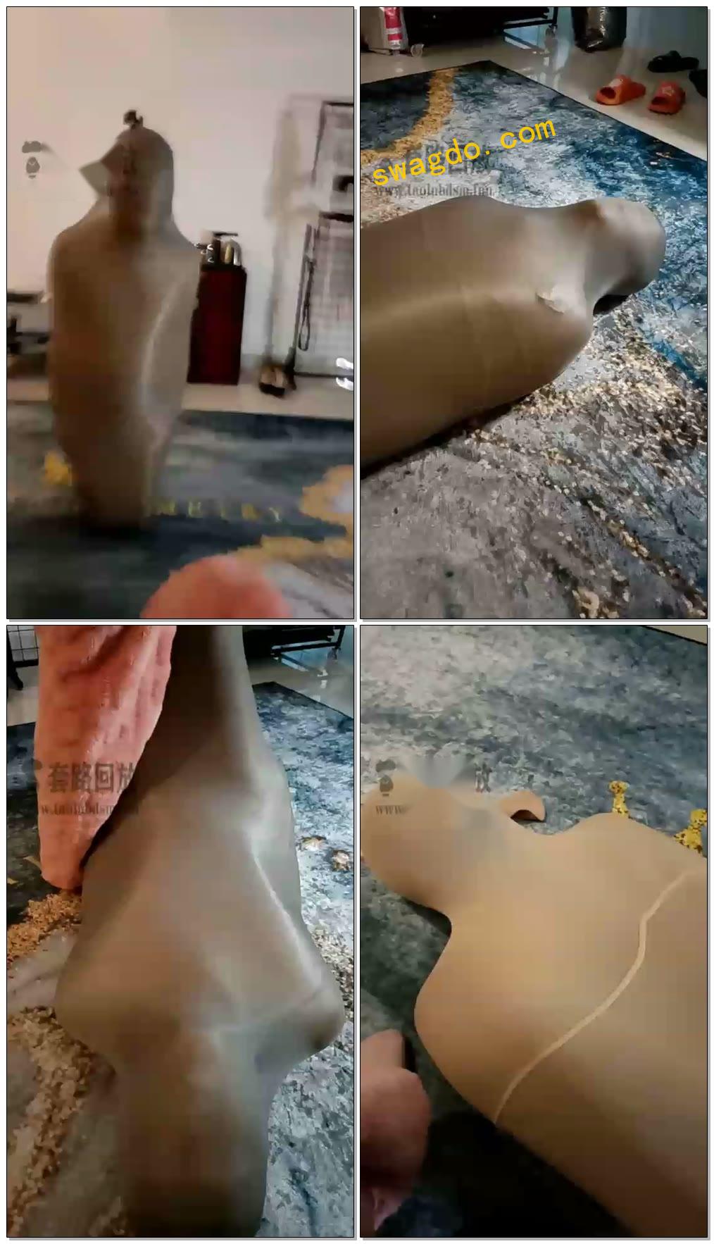 【一一S】紧身束缚，全包贱狗，坐脸窒息，口塞丝袜【51分钟】