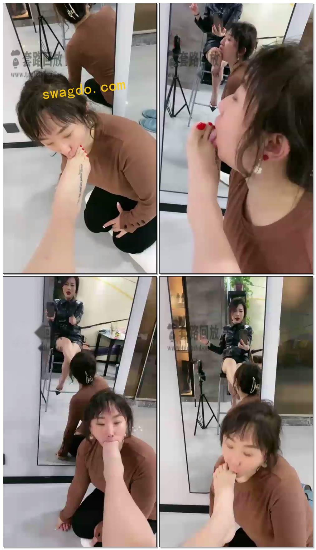 【歌迪丝S】三婶下班就在镜子前犯贱【33分钟】