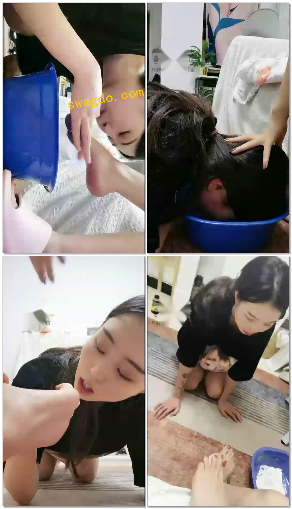 【沐夏大大】母狗洗脚舔脚喝洗脚水【36分钟】