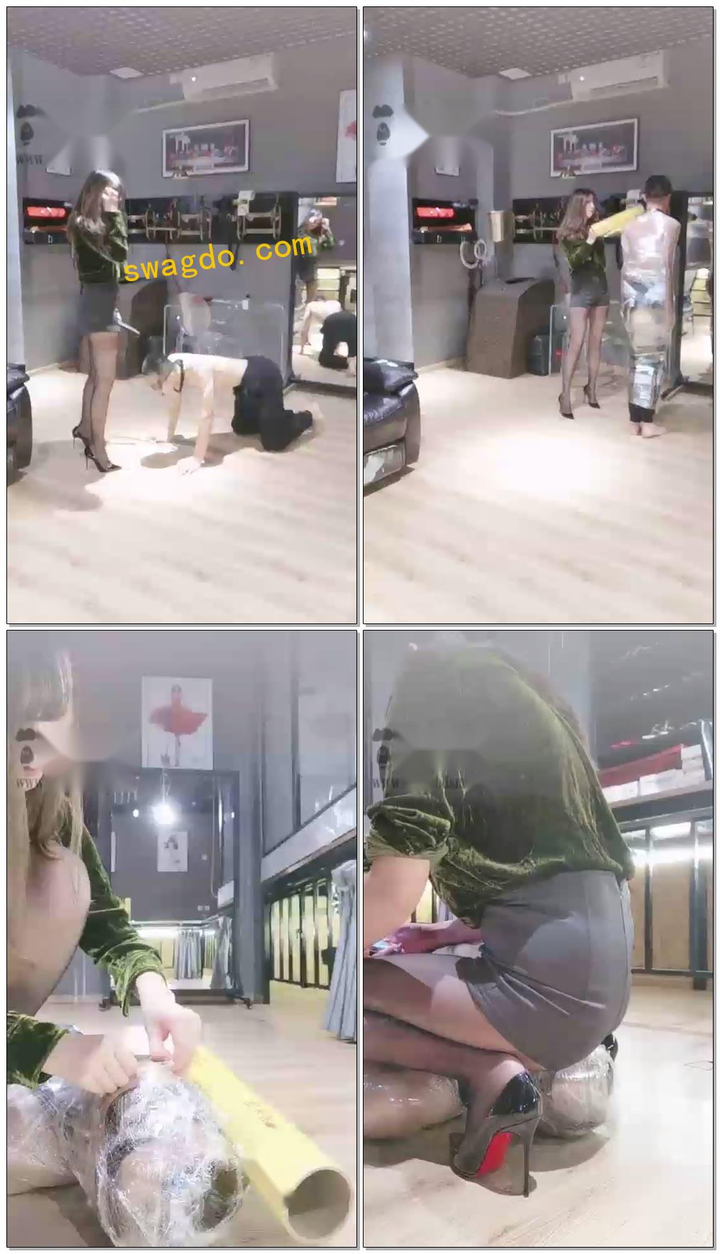 【宇婉莹】粉丝团成员木乃伊做脸除臭体验【35分钟】