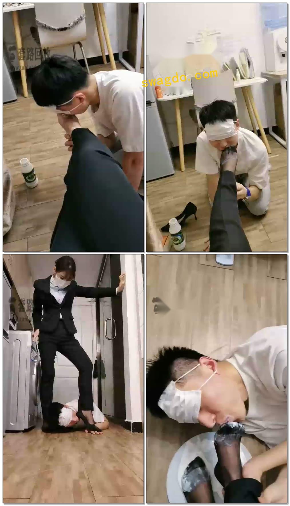 【梵高】(丝袜酸奶+口水)御姐销售进一步开发【82分钟】