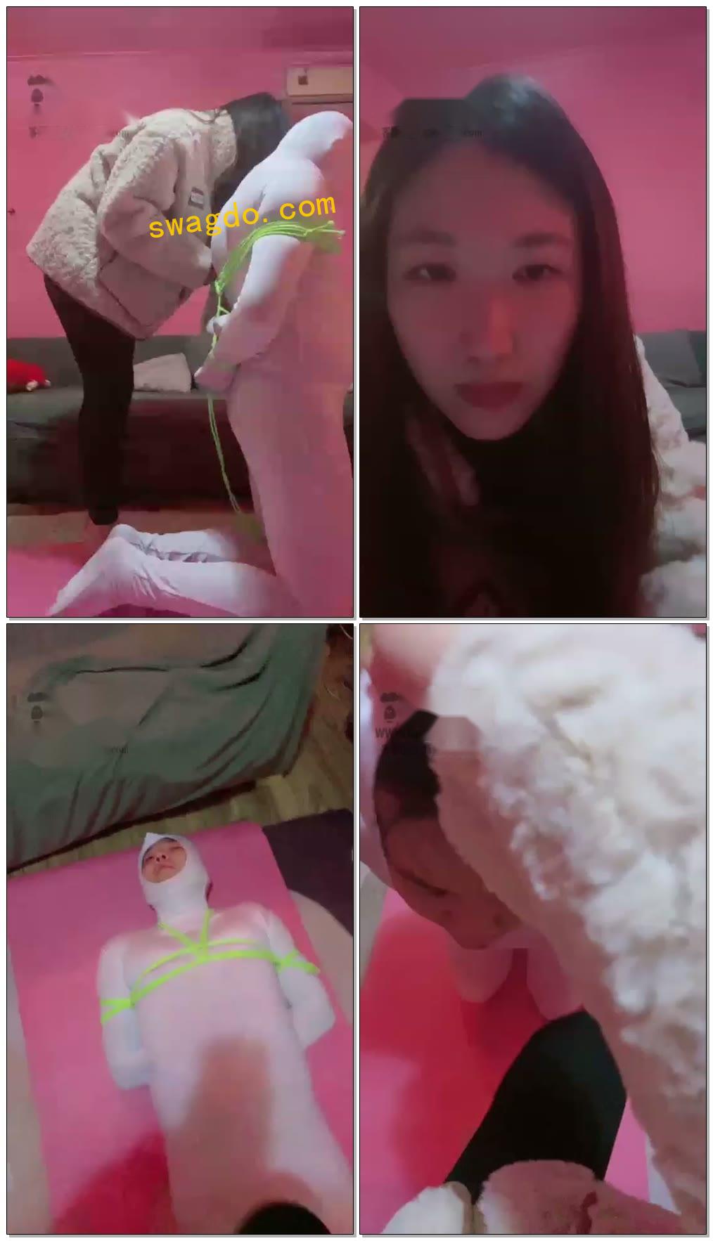 【月亮S】捆绑深喉鞭打【57分钟】