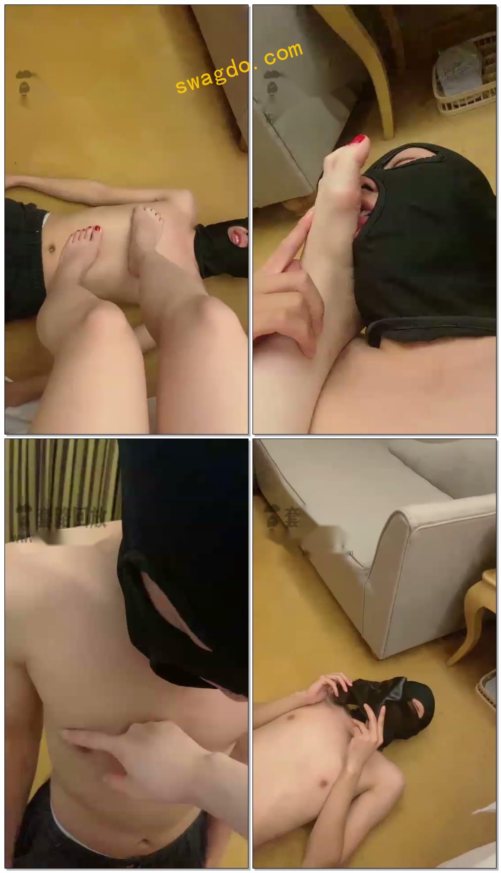 【Aki粤语女王】调教瘦弱狗【24分钟】